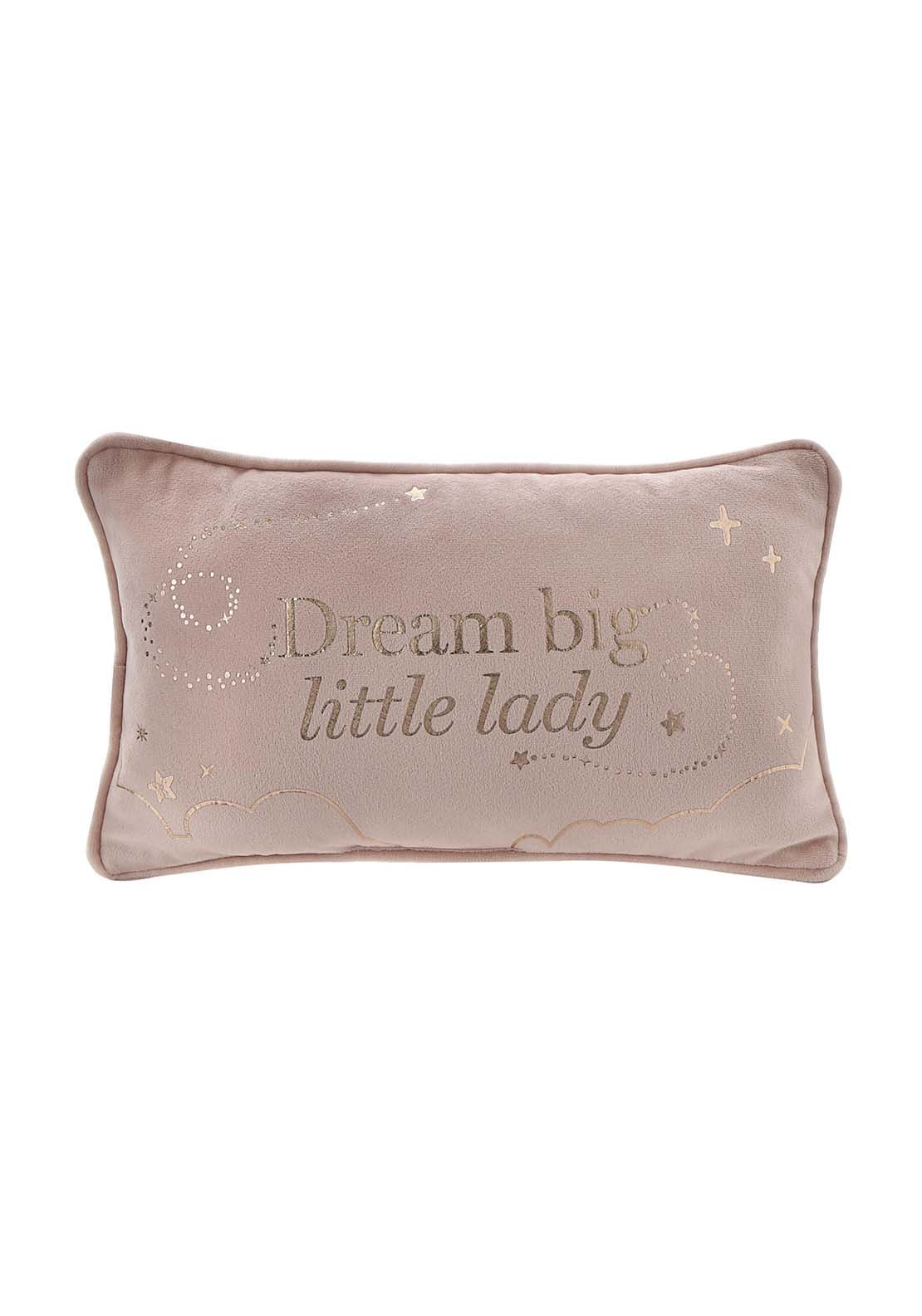 The Home Collection Velvet Cushion Little Lady 33cm 1 Shaws Department Stores