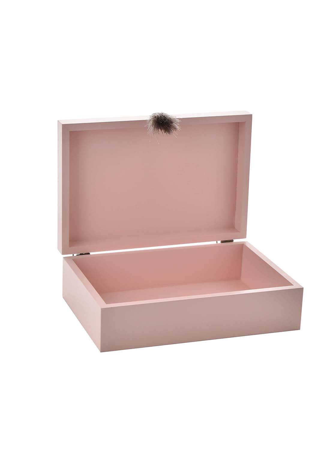 The Home Collection Wooden Keepsake Box - Pink 2 Shaws Department Stores