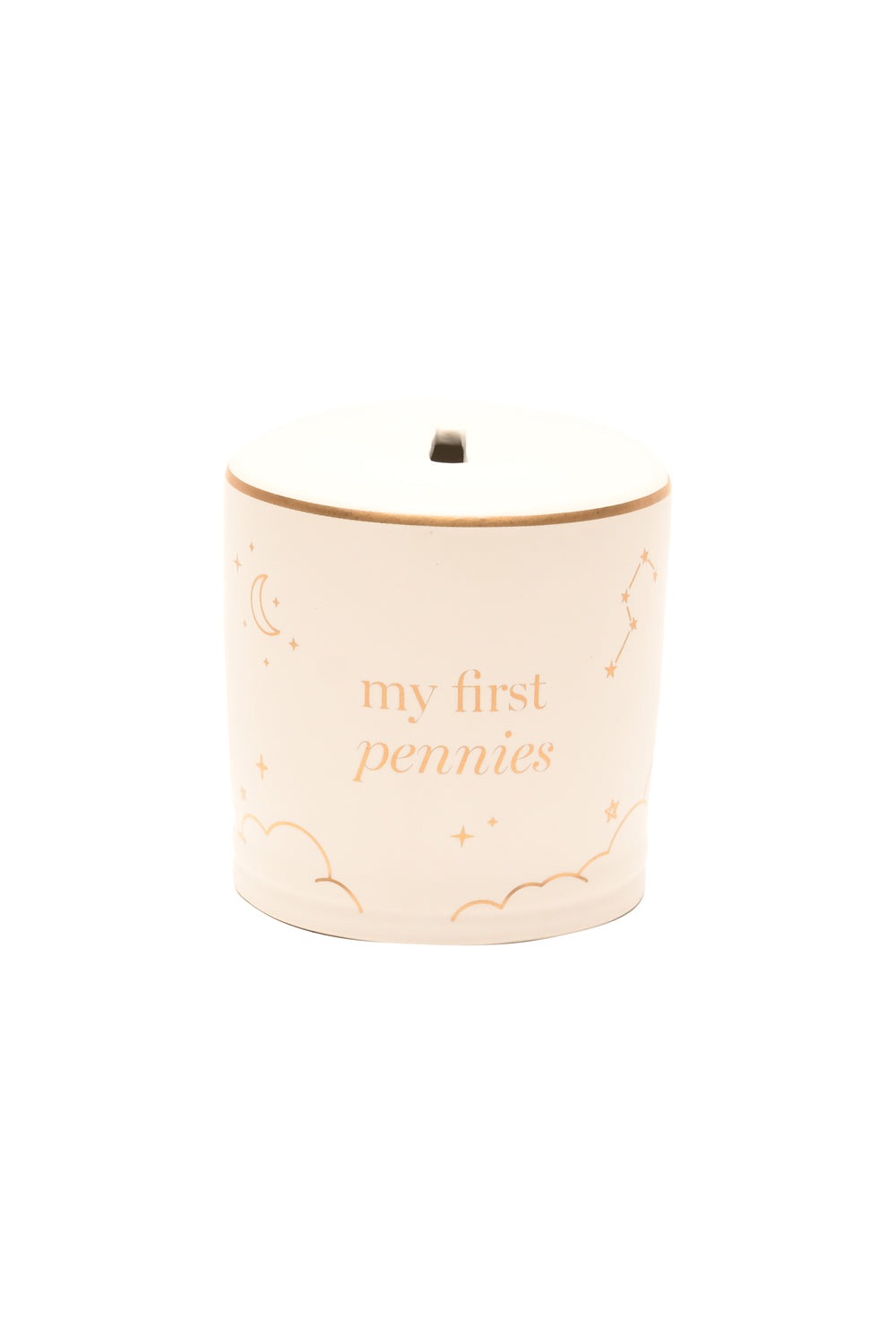 Bambino Bambino Ceramic Money bank - My First Pennies 1 Shaws Department Stores