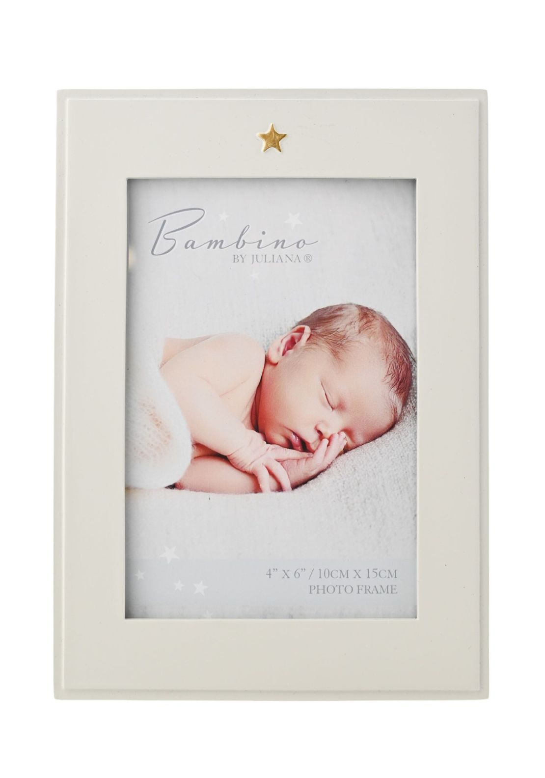 The Home Collection Bambino Photo Frame With Star Icon 4" X 6" 1 Shaws Department Stores