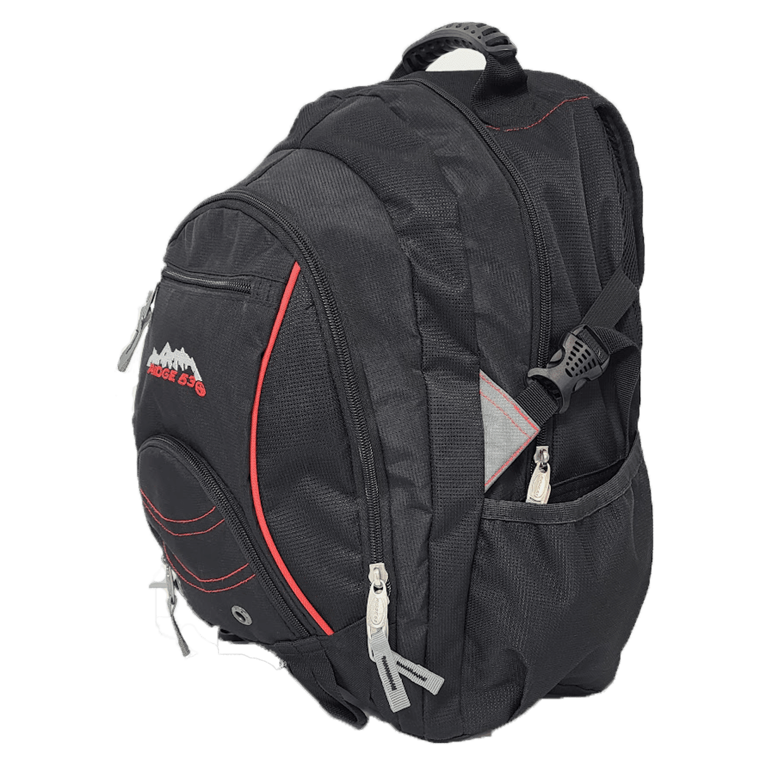 Sportech Ridge 53 – Bolton Backpack - Black/Red 2 Shaws Department Stores
