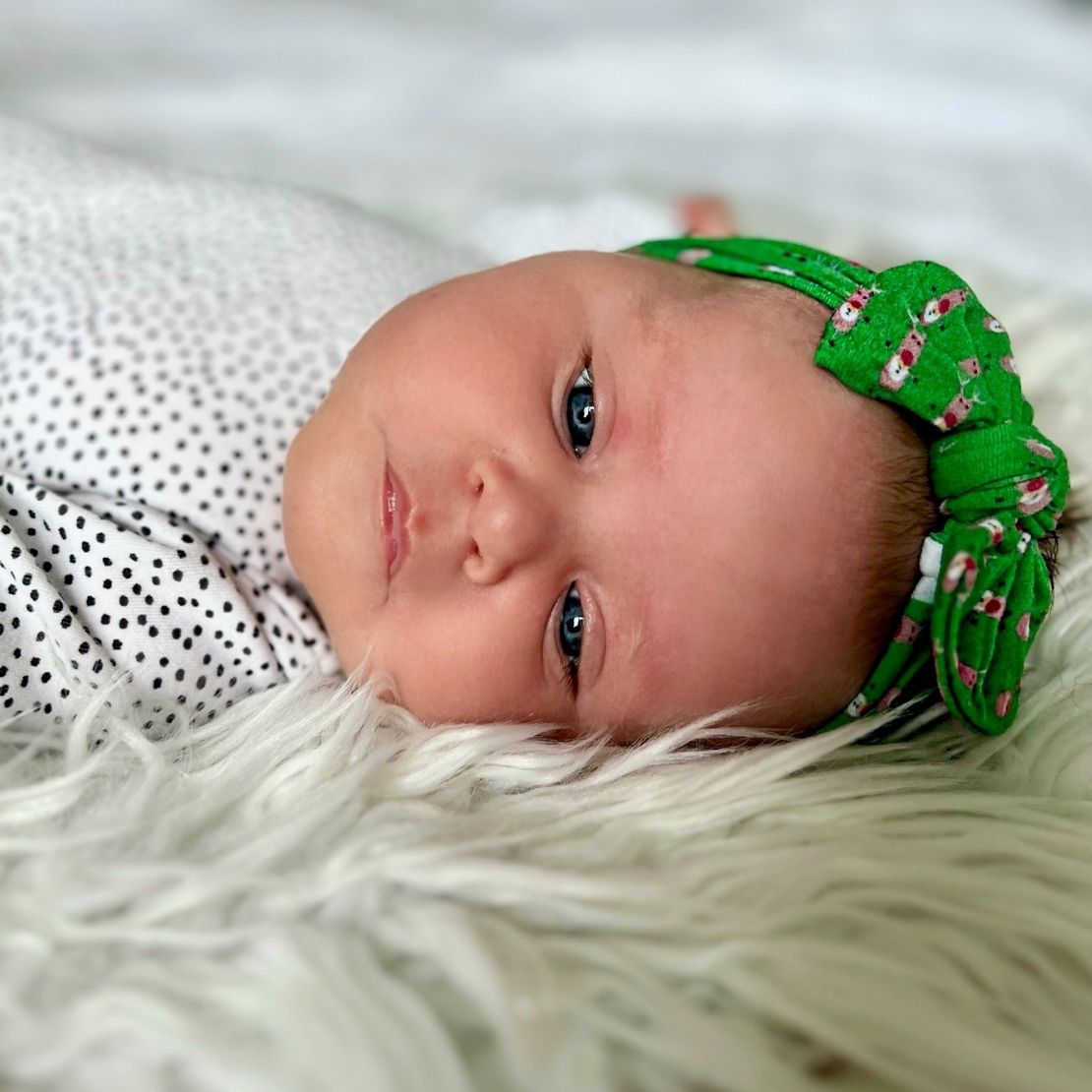 Ziggle Top Bow Turban Headband - Green 2 Shaws Department Stores