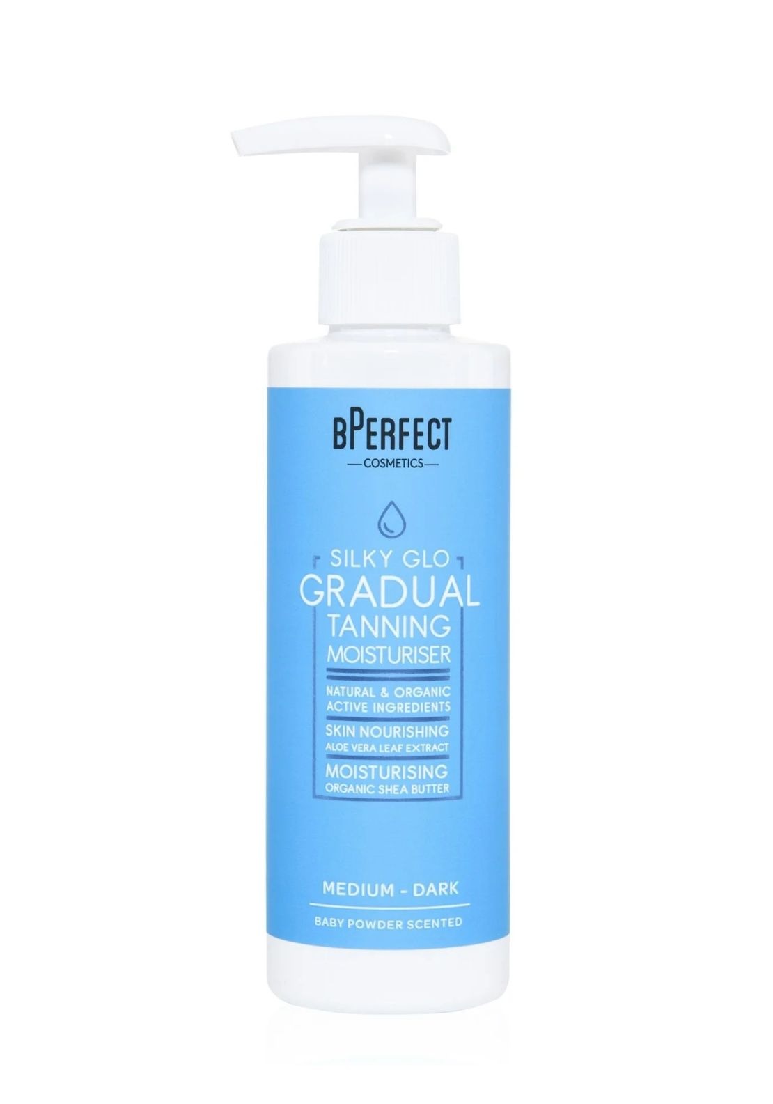 Bperfect BPerfect Cosmetics Silky Glo Gradual Tanning Moisturiser - Medium/Dark 1 Shaws Department Stores