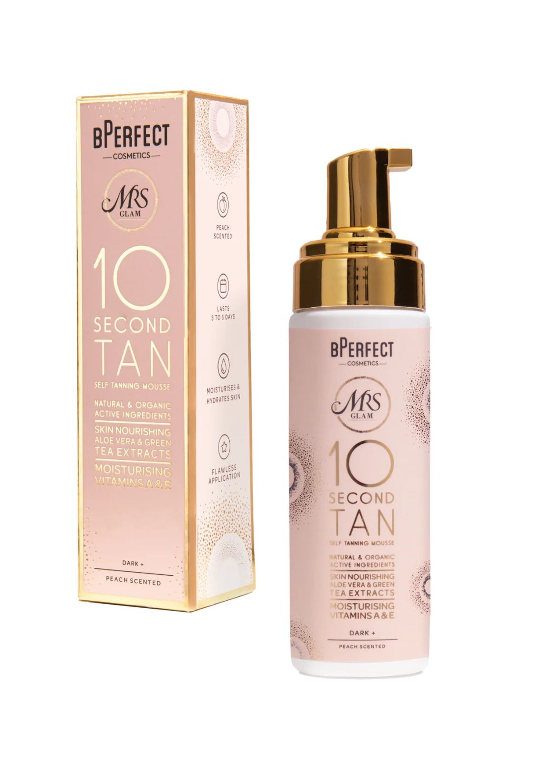 Bperfect BPerfect Cosmetics x Mrs Glam - 10 Second Tan Medium+ 1 Shaws Department Stores