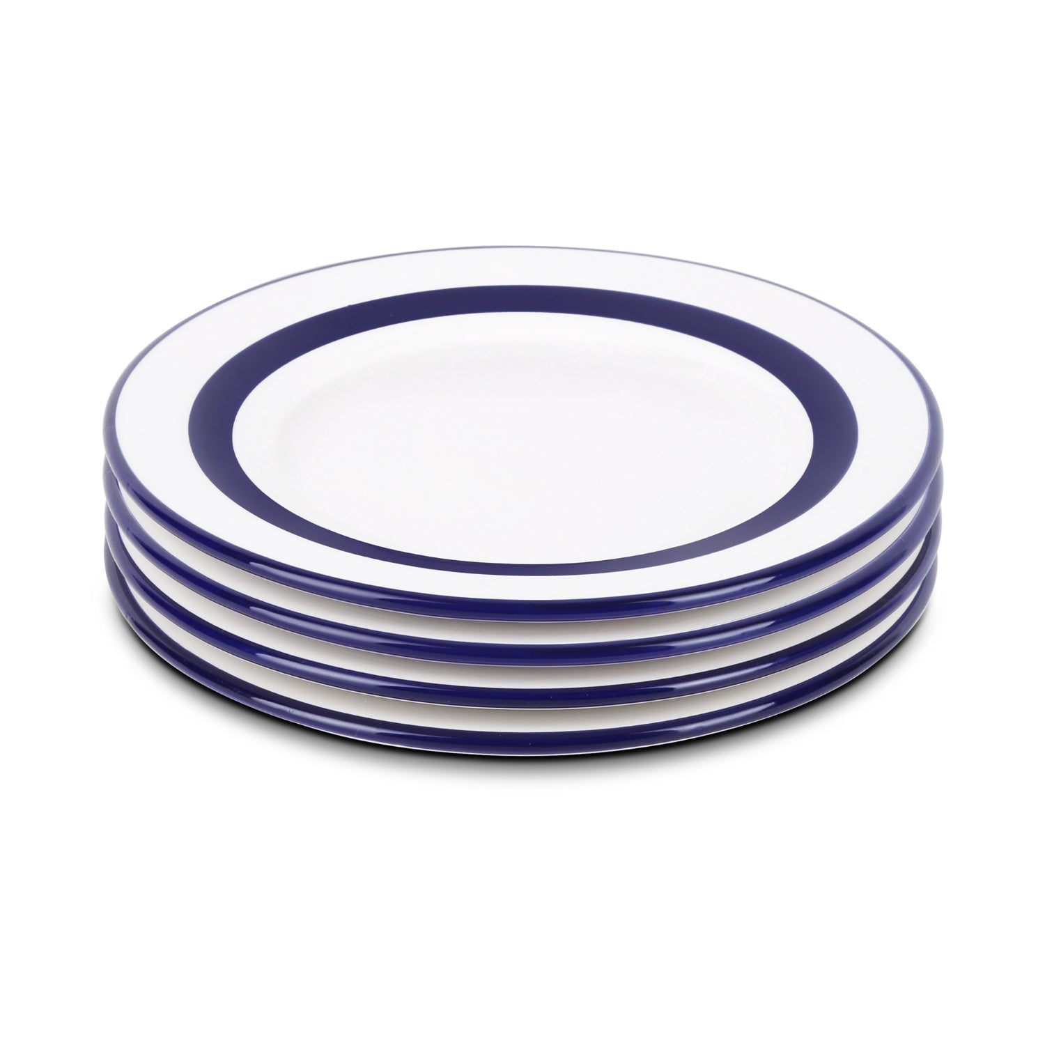 Newbridge Silverware Blue Stripe Sideplate Set of 4 1 Shaws Department Stores