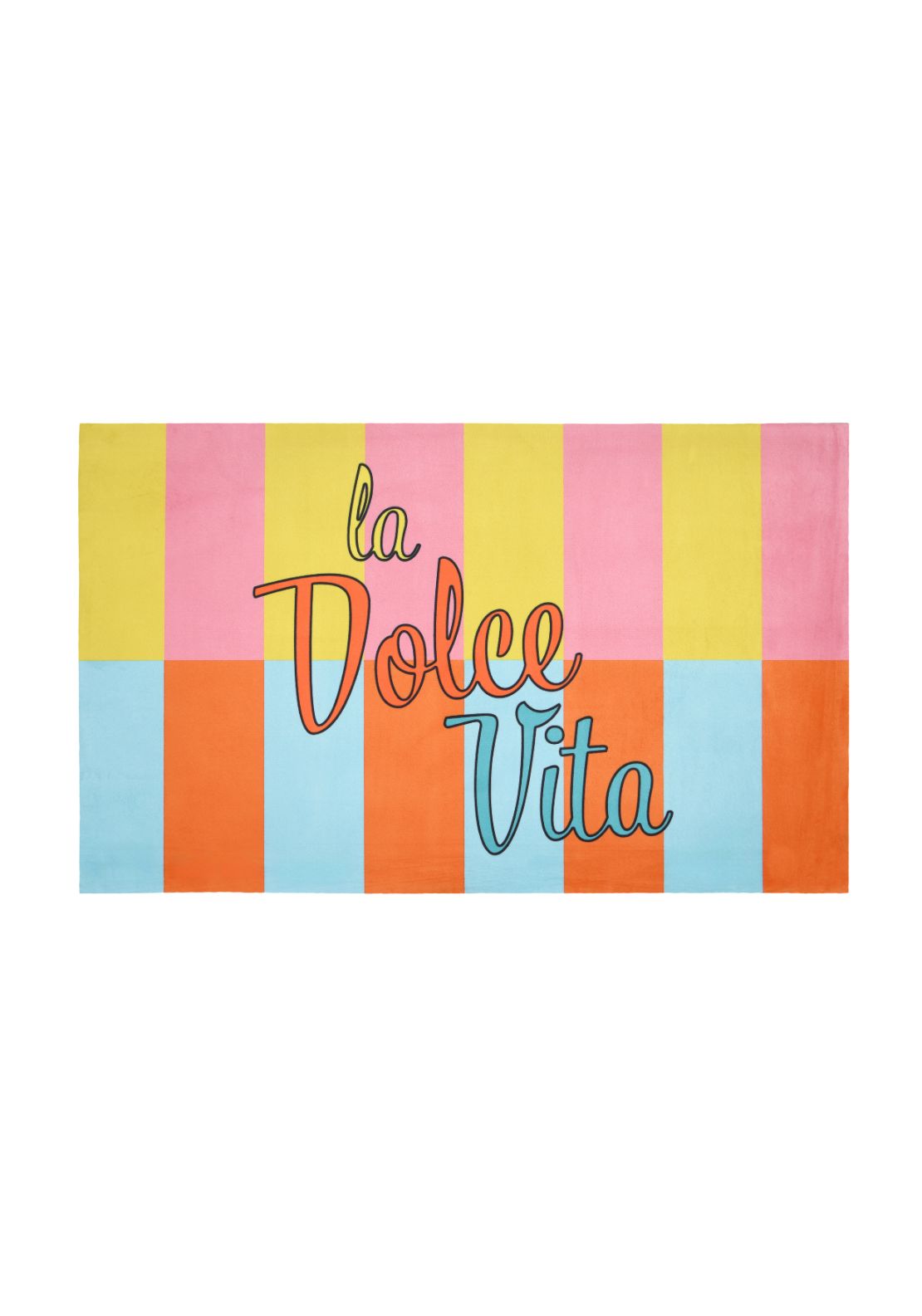 The Home Collection Dolce Vita Printed Floor Mat - Multicolore 1 Shaws Department Stores