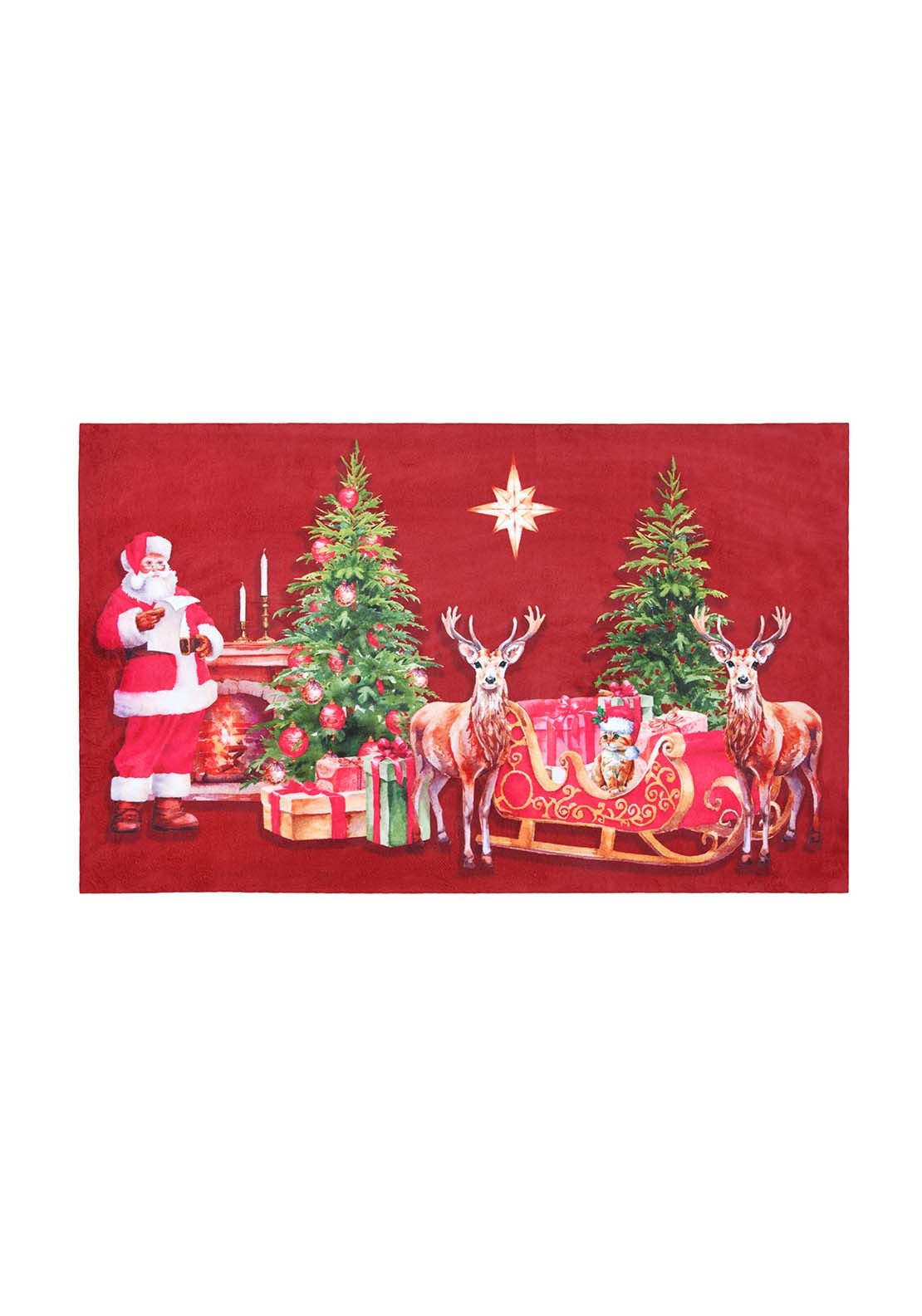The Home Christmas Noel Multicolour Doormat - Multi 1 Shaws Department Stores