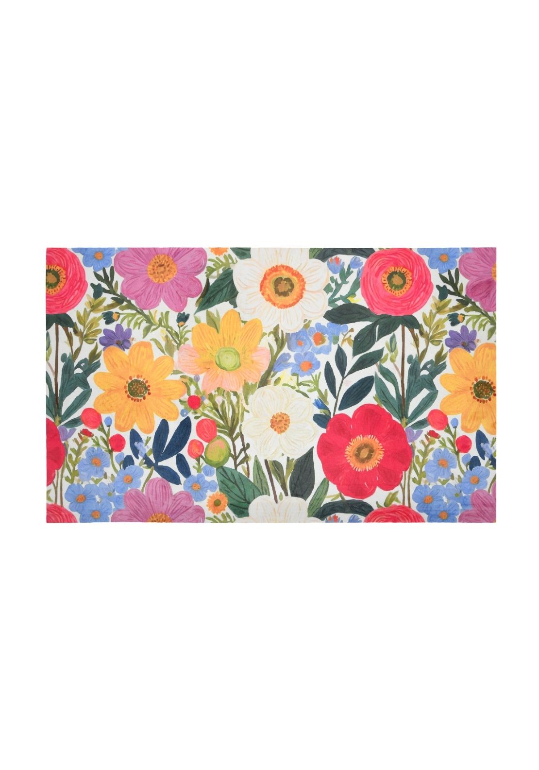Betty Printed Floor Mat - Multicolore