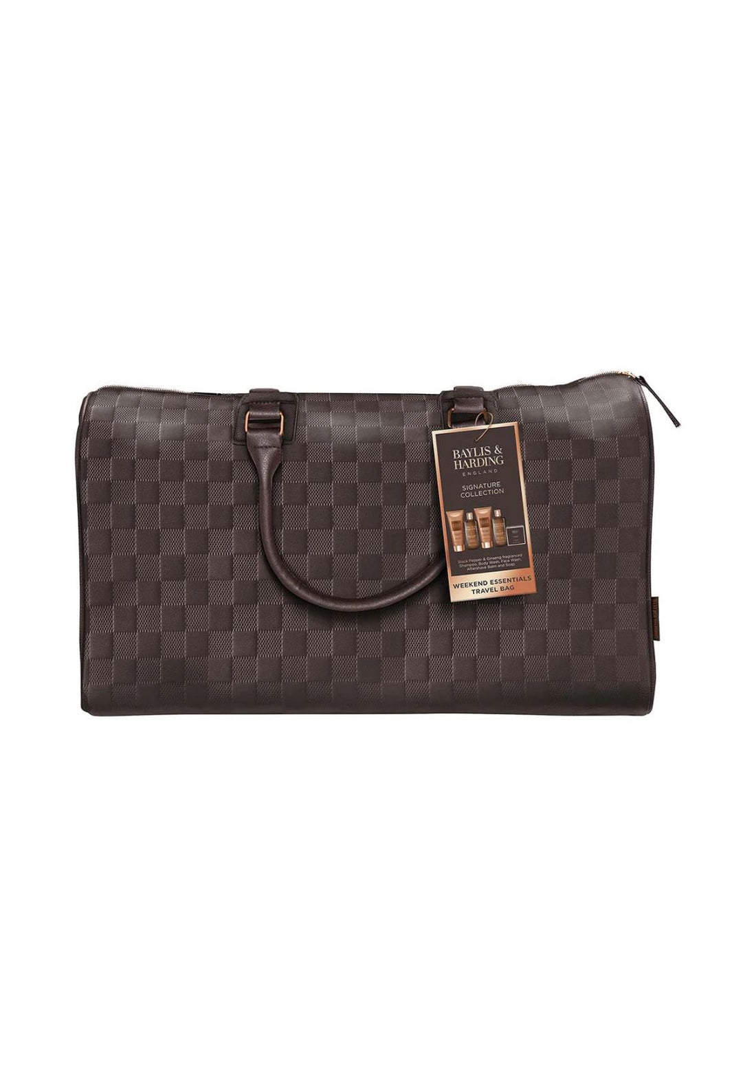Black Pepper & Ginseng Men's Weekend Essentials Travel Bag Gift Set