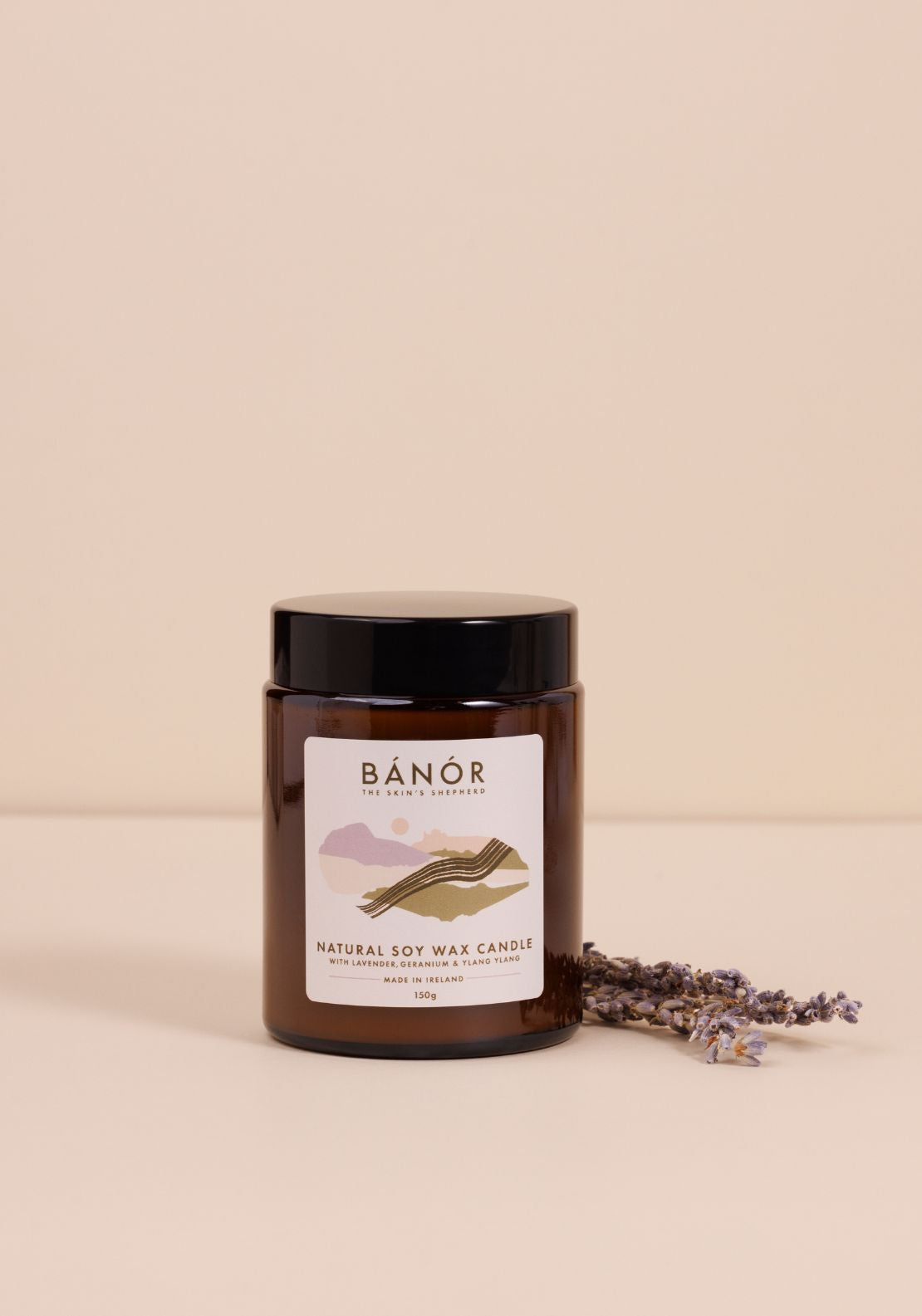Bánór Natural Soy Wax Candle 150g - No Colour 1 Shaws Department Stores