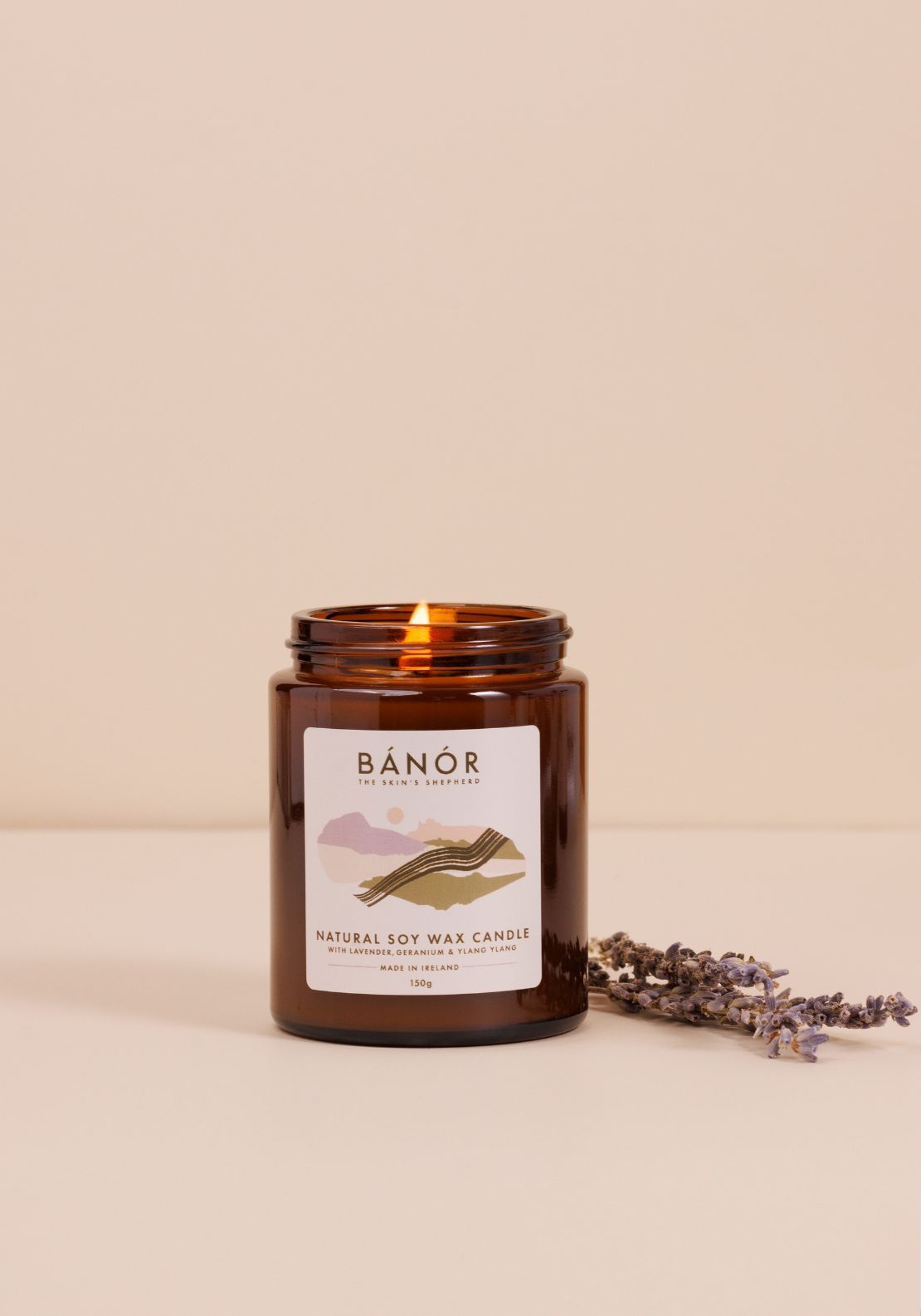 Bánór Natural Soy Wax Candle 150g - No Colour 3 Shaws Department Stores