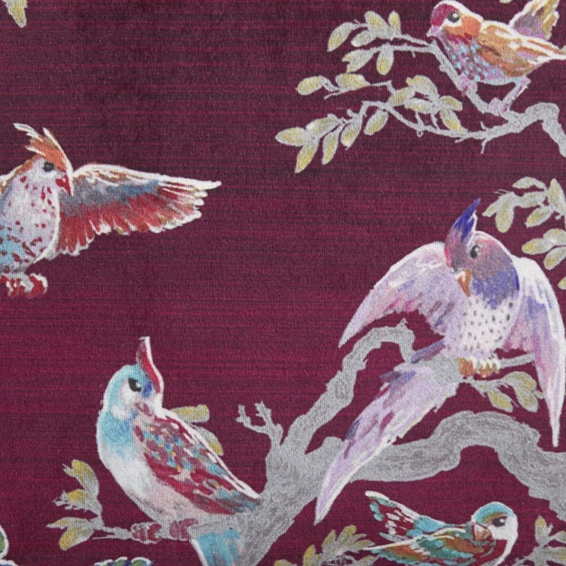 Laurence Llewelyn-bowen Birdity Absurdity Filled Cushion - Pink 4 Shaws Department Stores