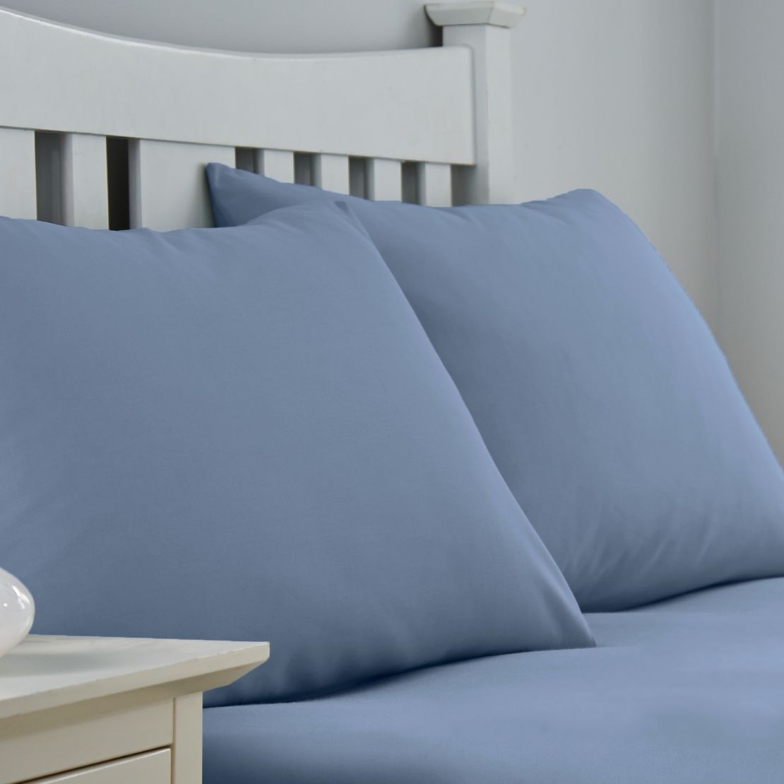 The Home Collection 300 Thread Count Pillowcase Pair - Blue 1 Shaws Department Stores