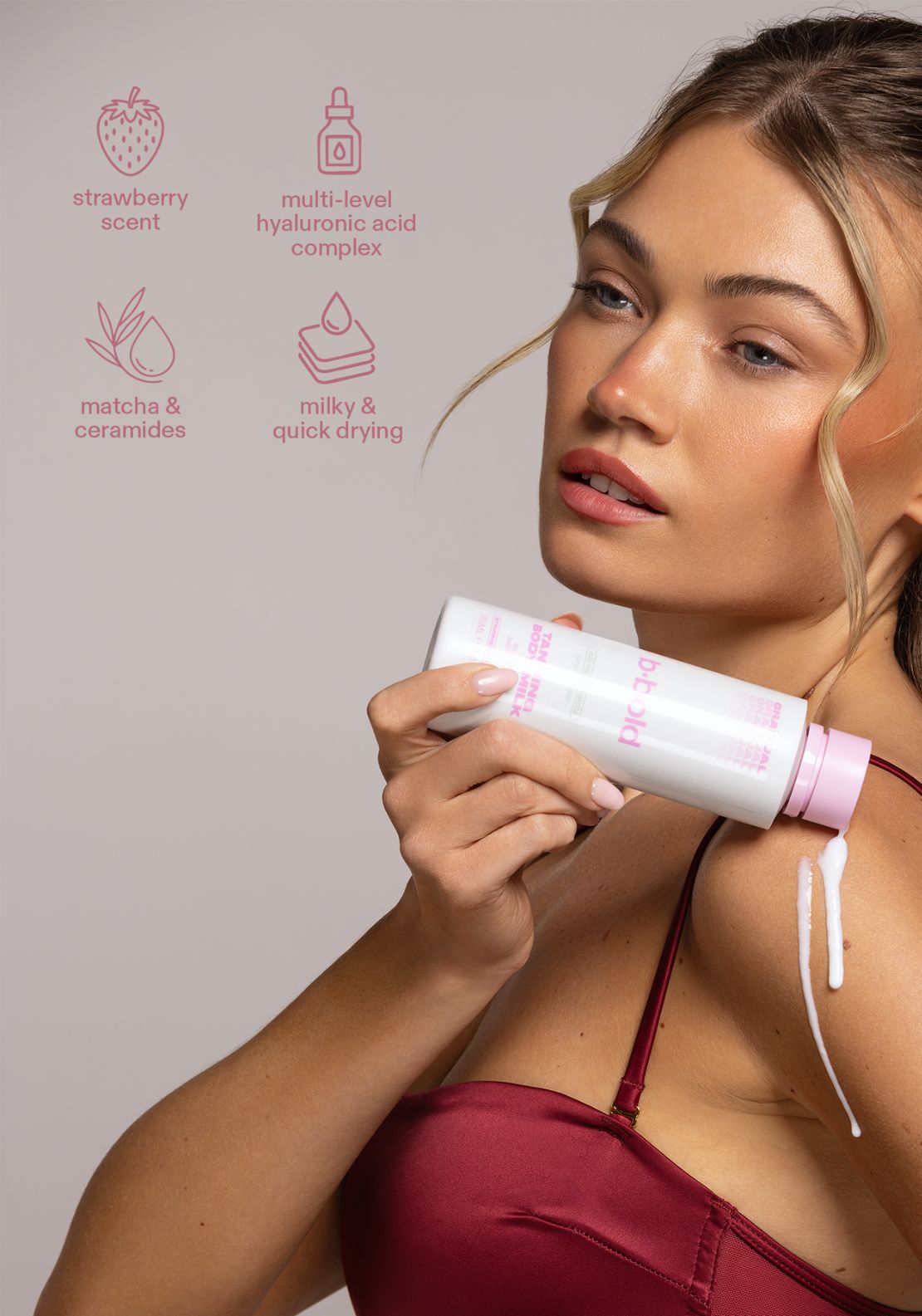 Bbold Matcha Tanning Body Milk - No Colour 4 Shaws Department Stores