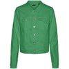 Wild Soya Denim Jacket - Bright Green