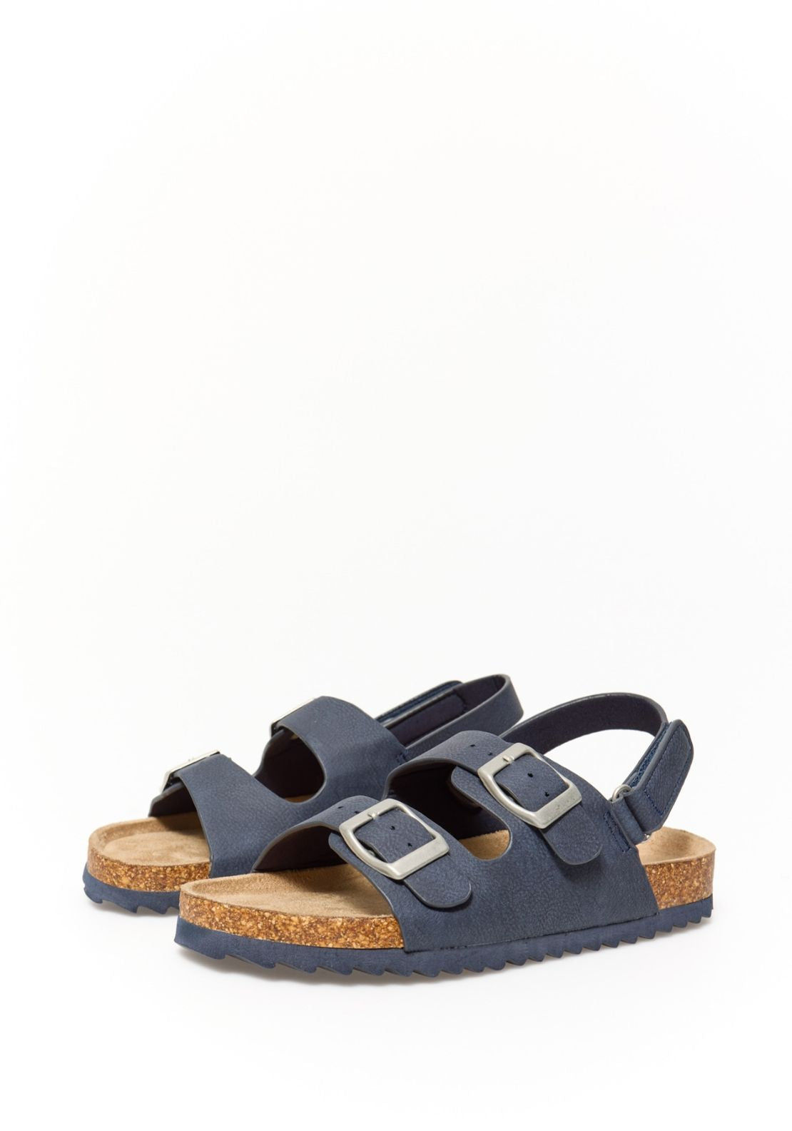 Sfera Buckle Sandals - Blue 3 Shaws Department Stores