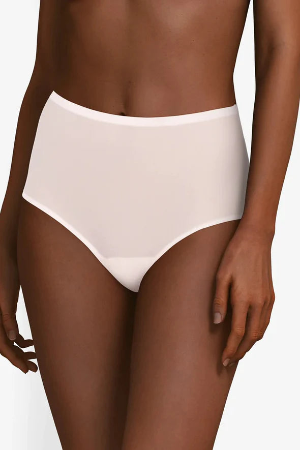 Chantelle Soft Stretch High Waist Brief - Pink 1 Shaws Department Stores