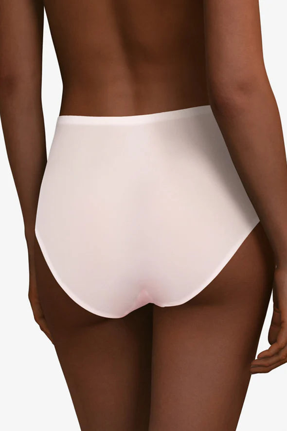 Chantelle Soft Stretch High Waist Brief - Pink 2 Shaws Department Stores