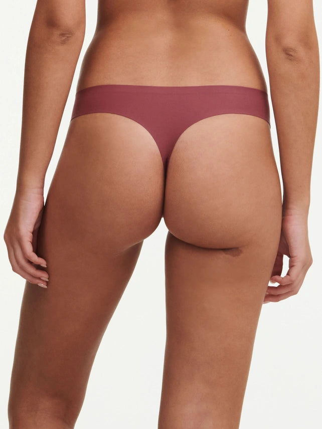 Chantelle Soft Stretch Thong - Sepia 2 Shaws Department Stores