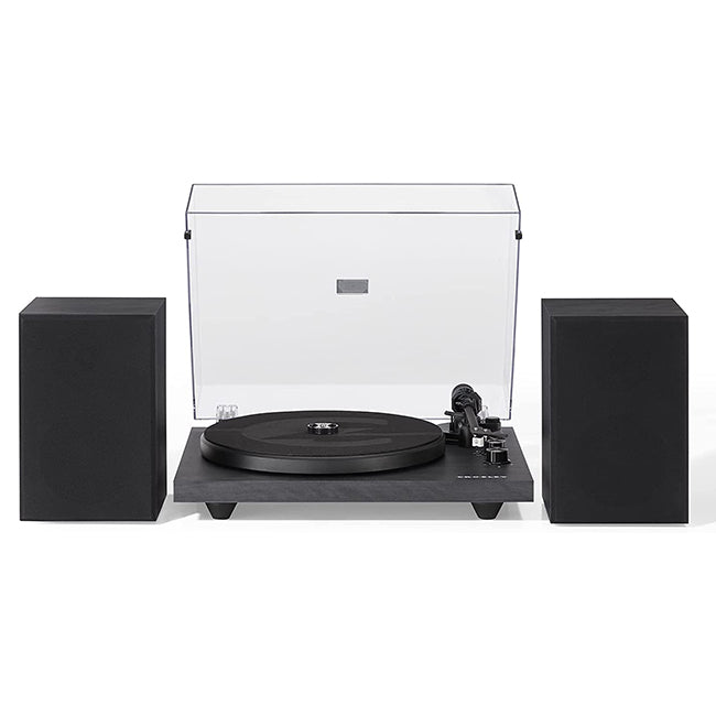 Crosley Bluetooth Record Player with External Speakers - Black | C62C-BK4 2 Shaws Department Stores