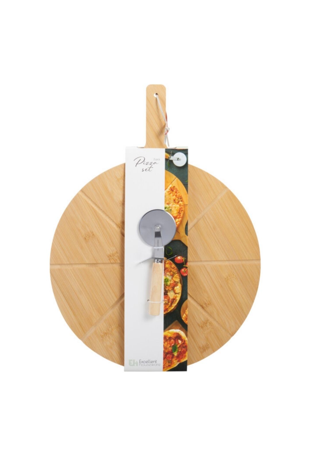 Pizza Cutting Board Set - Green