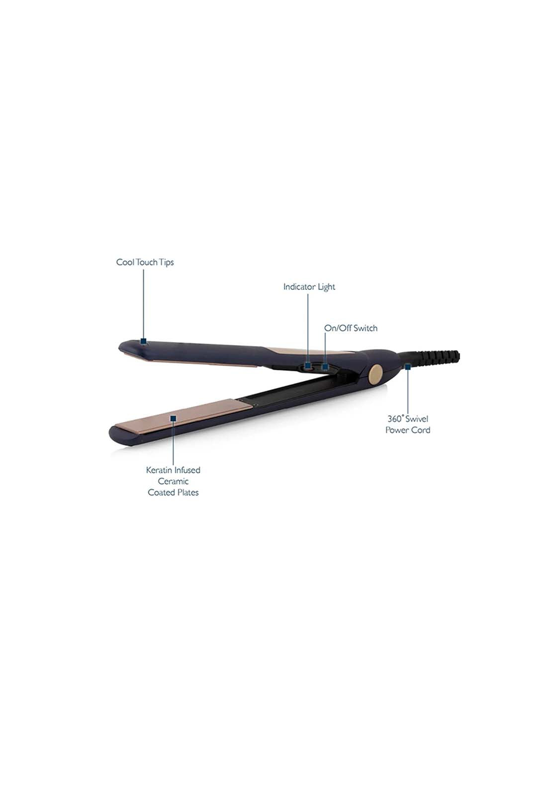Carmen Twlight Ceramic Hair Straightener - Black 3 Shaws Department Stores