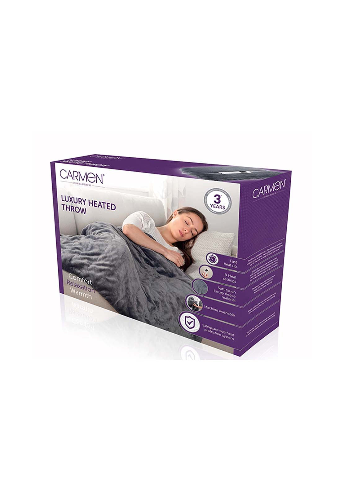 Carmen Electric Fleece Over Blanket | C81148 2 Shaws Department Stores