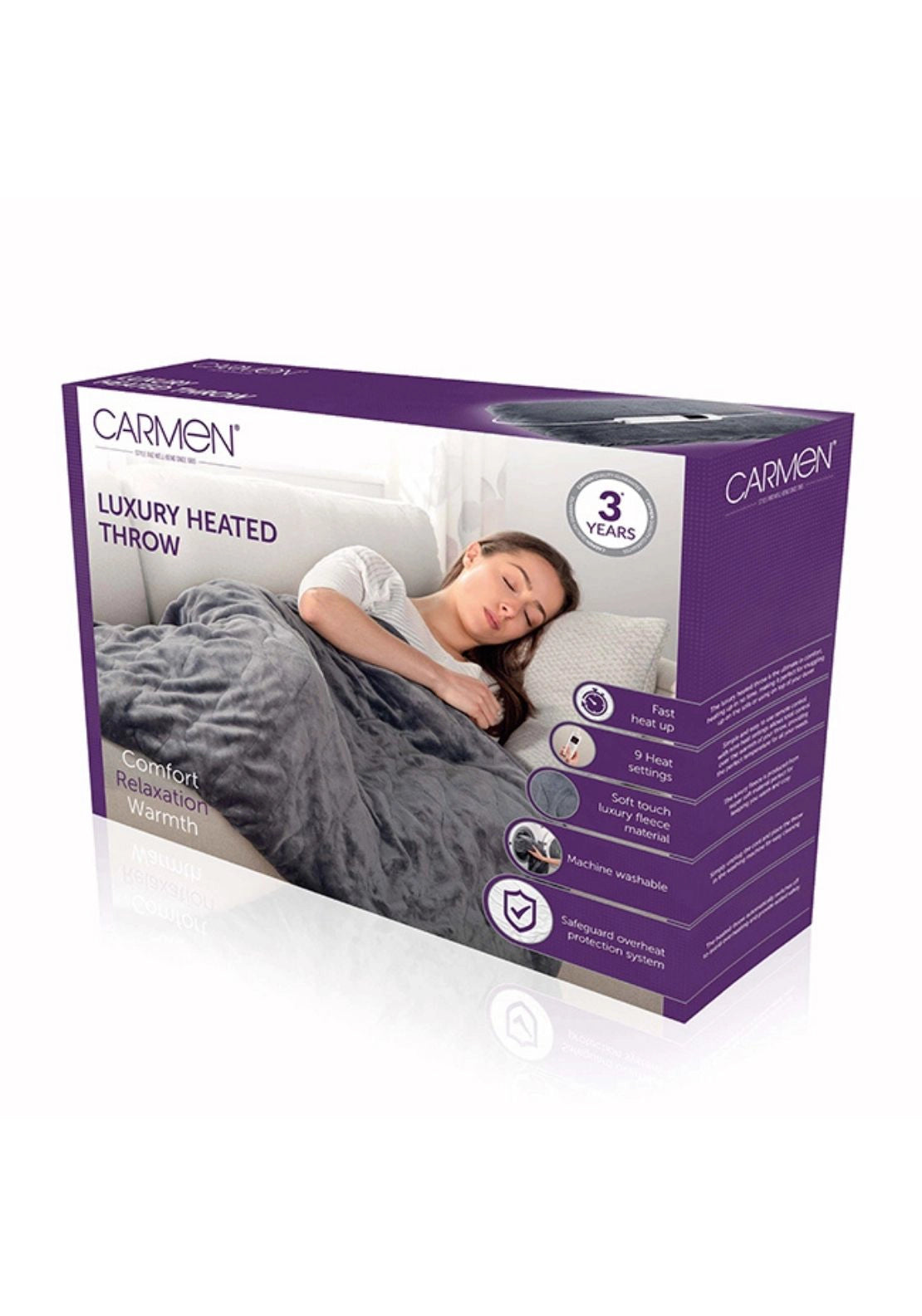 Carmen Electric Fleece Over Blanket | C81148 8 Shaws Department Stores