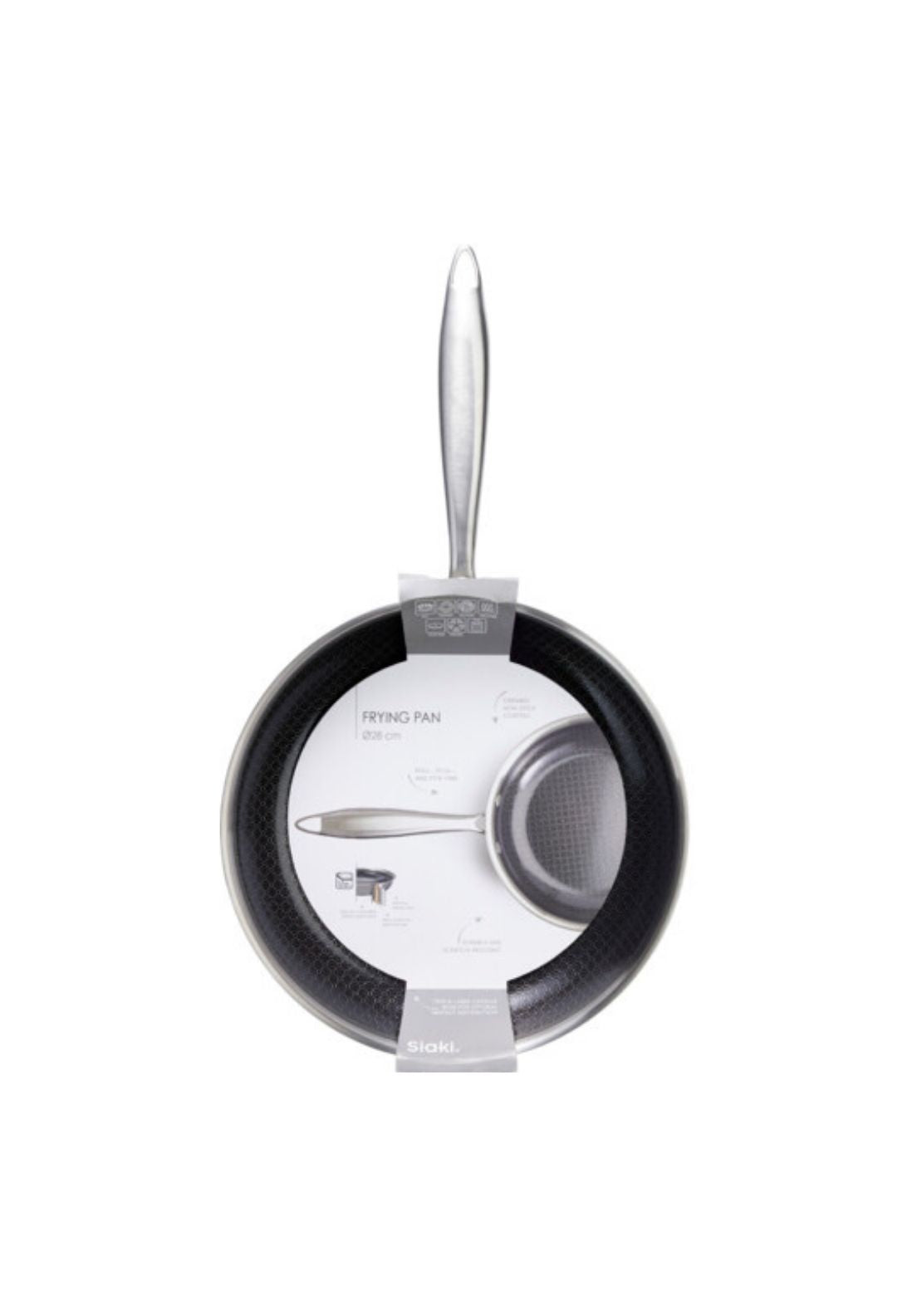 Non Stick Frying Pan 28cm - Grey