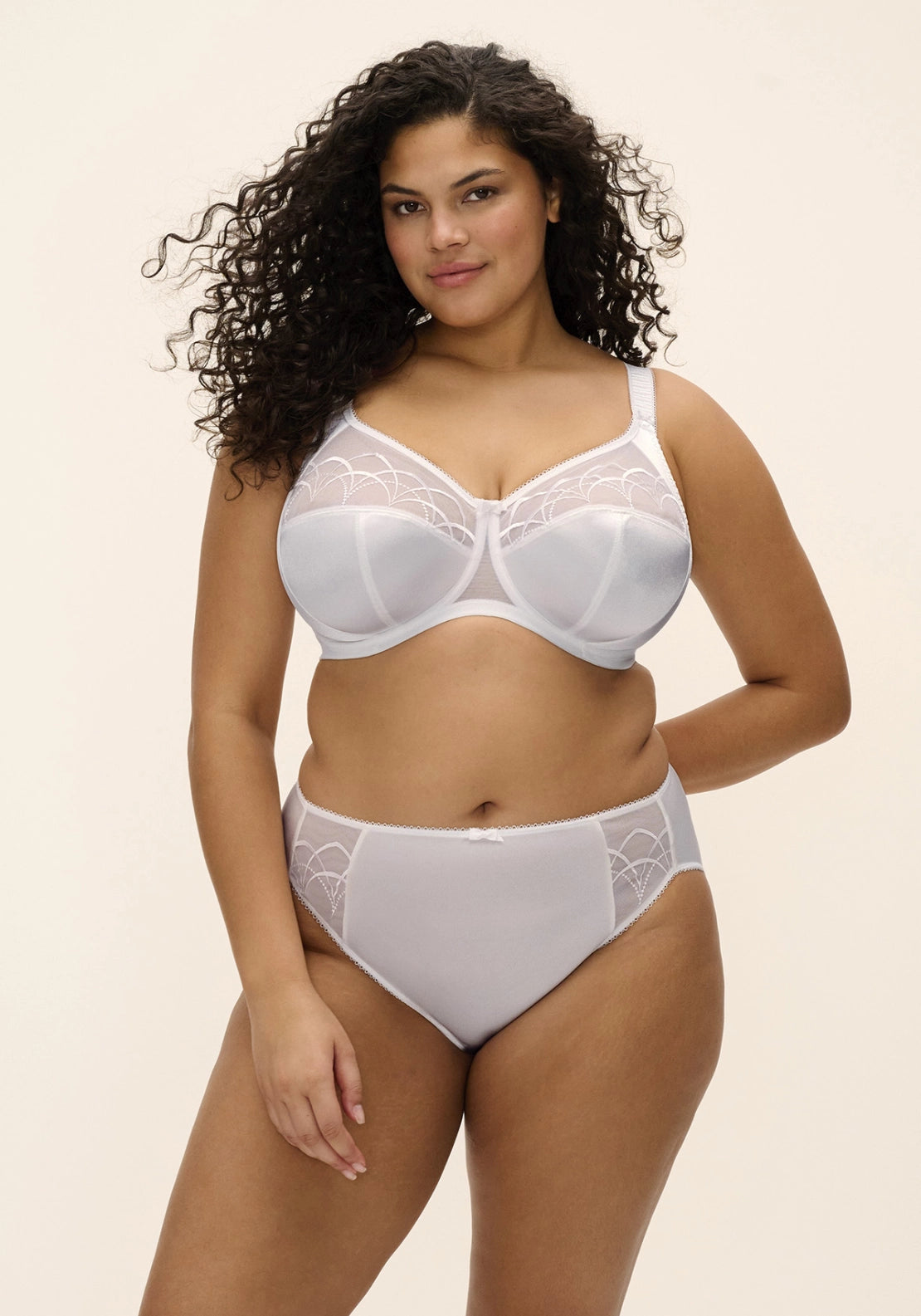 Elomi Cate Underwire Bra - White 1 Shaws Department Stores