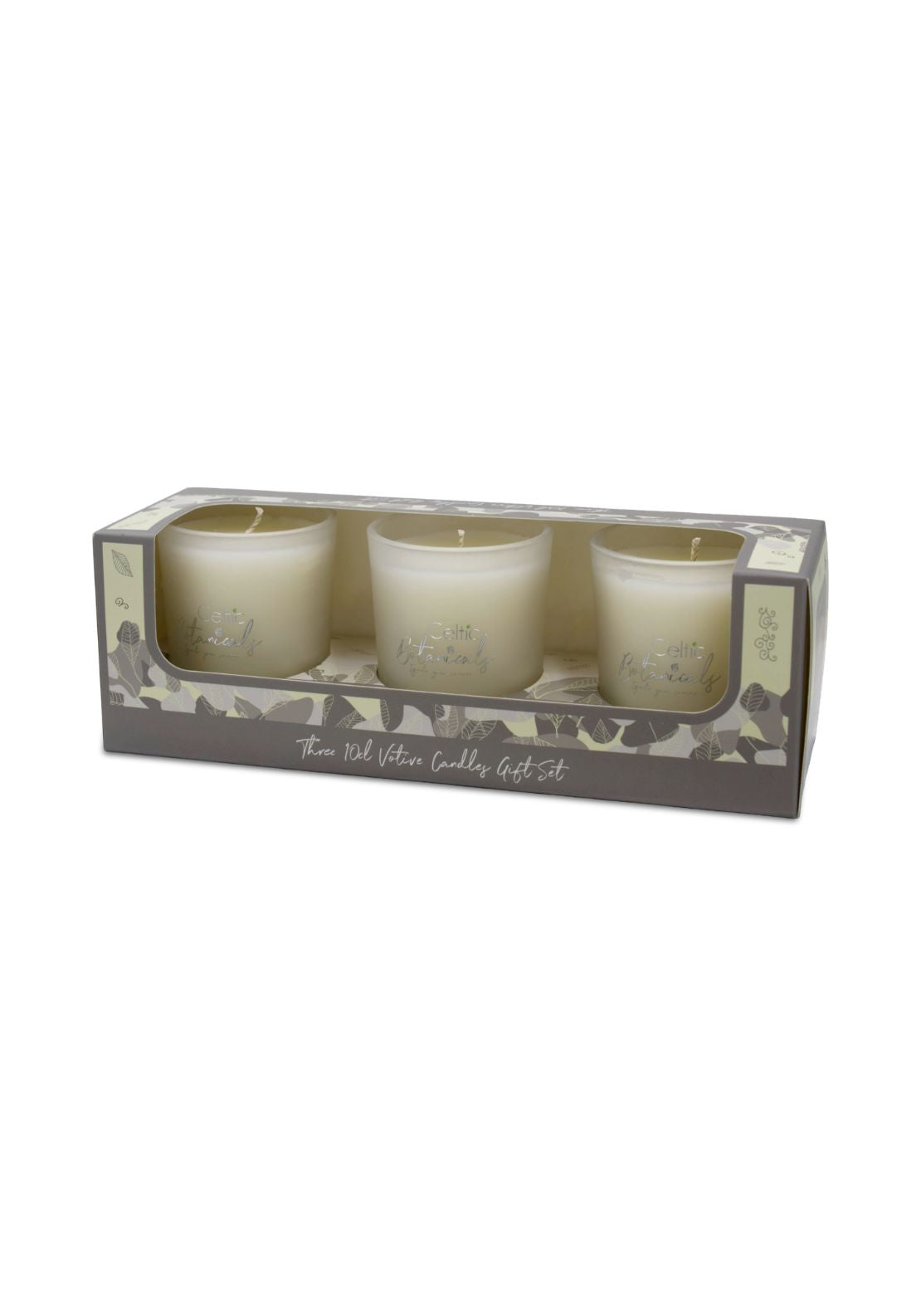 Black Pomegranate Votive Trio Set - Multi