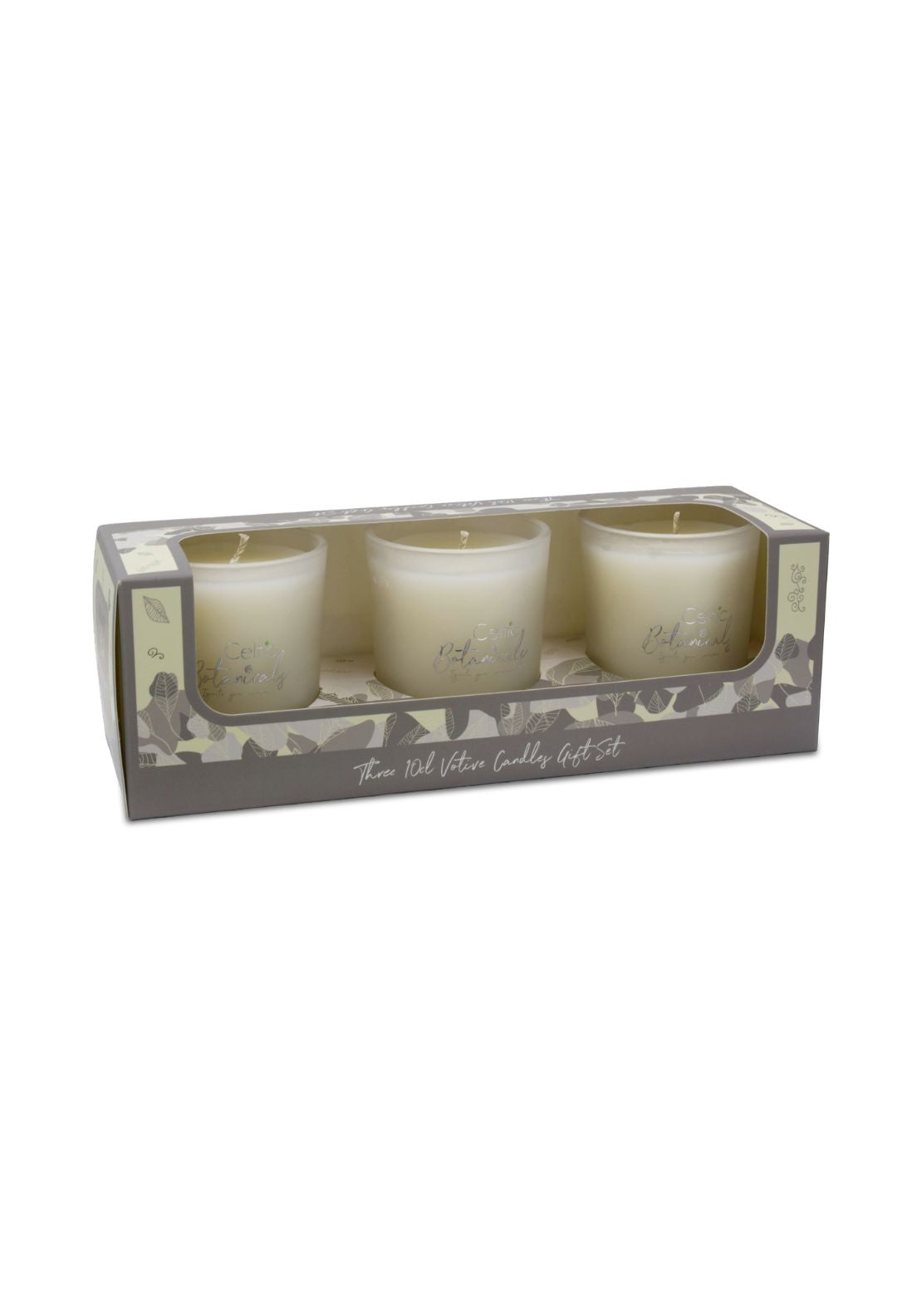 Black Pomegranate Votive Trio Set - Multi