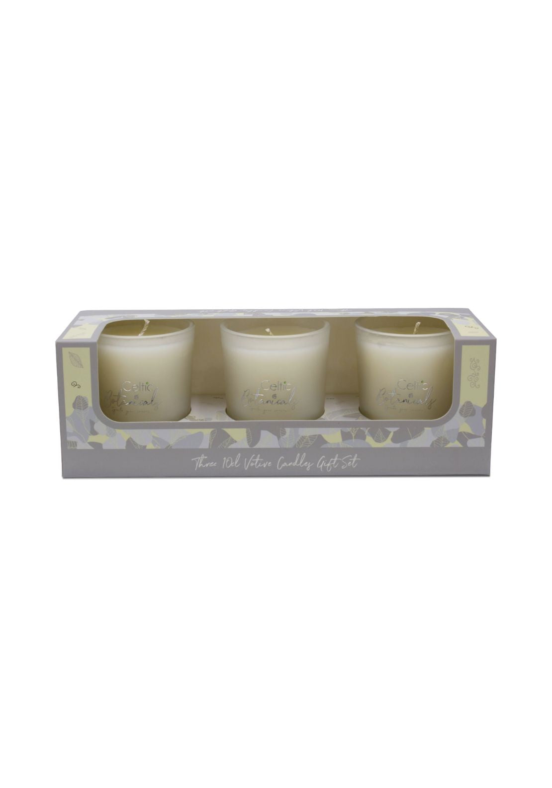 Fresh Cotton Votive Trio Set - Multi
