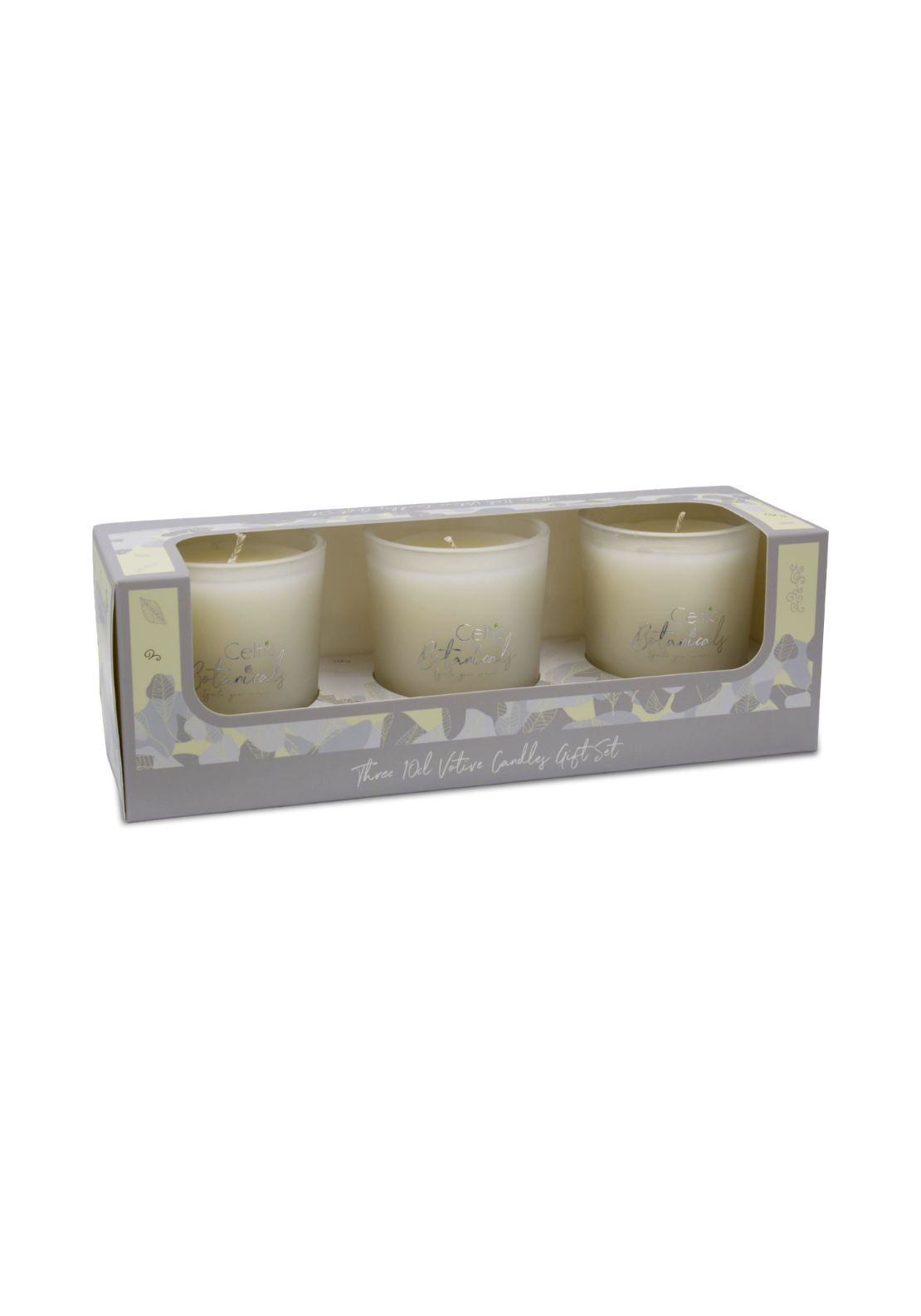 Fresh Cotton Votive Trio Set - Multi