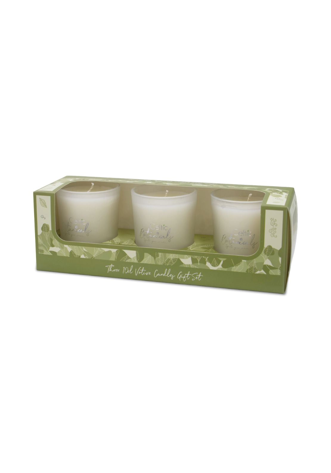 Lime, Basil &amp; Mandarin Mini Votive Trio Set - Multi