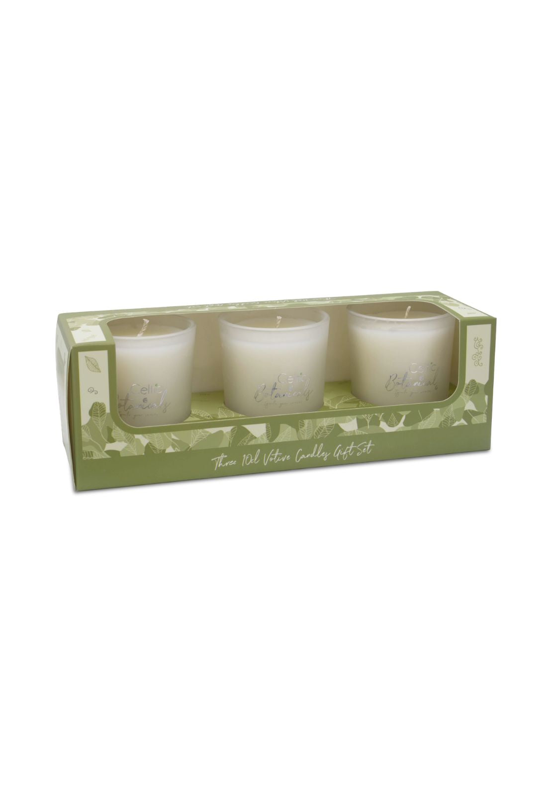 Lime, Basil &amp; Mandarin Mini Votive Trio Set - Multi