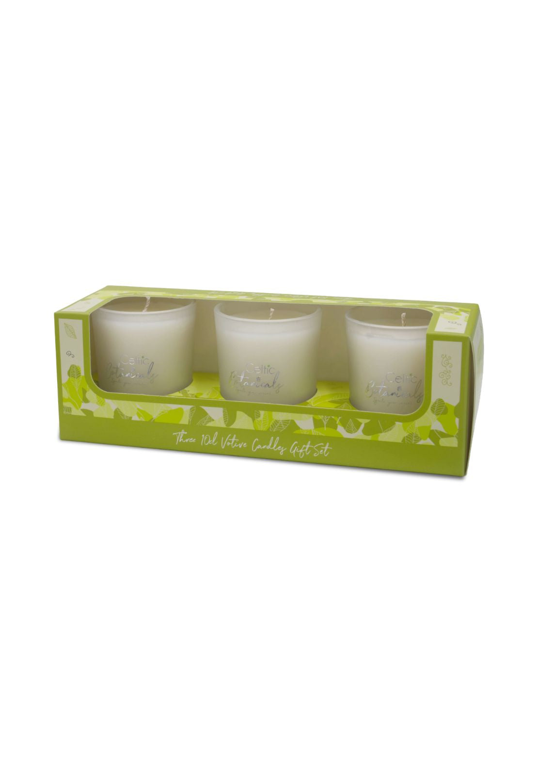 Lime Leaf &amp; Ginger Votive Trio Set - Multi