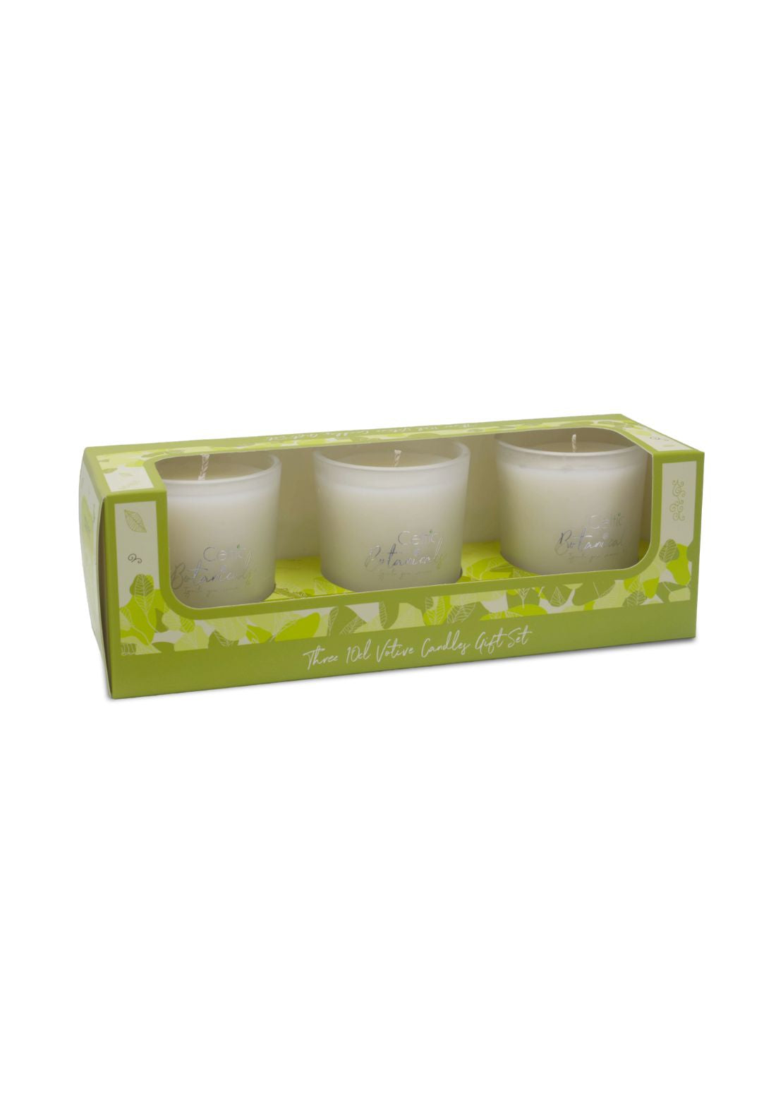 Lime Leaf &amp; Ginger Votive Trio Set - Multi