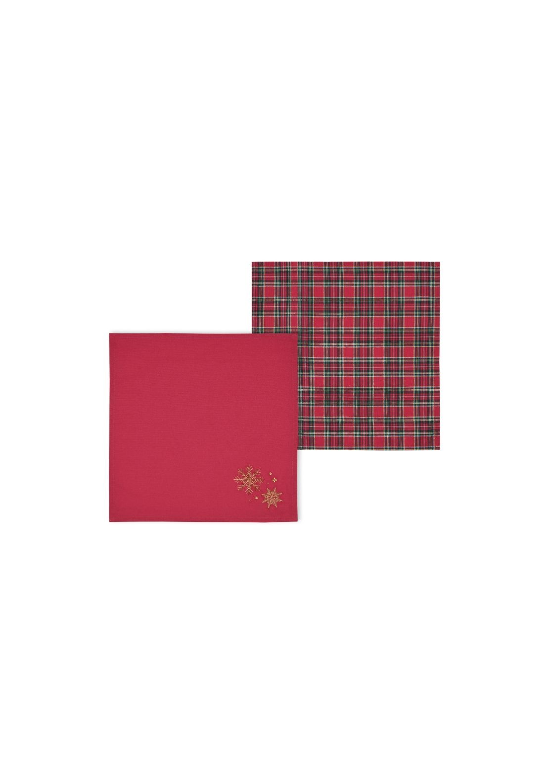 Christmas Set of 2 Napkins - Multi