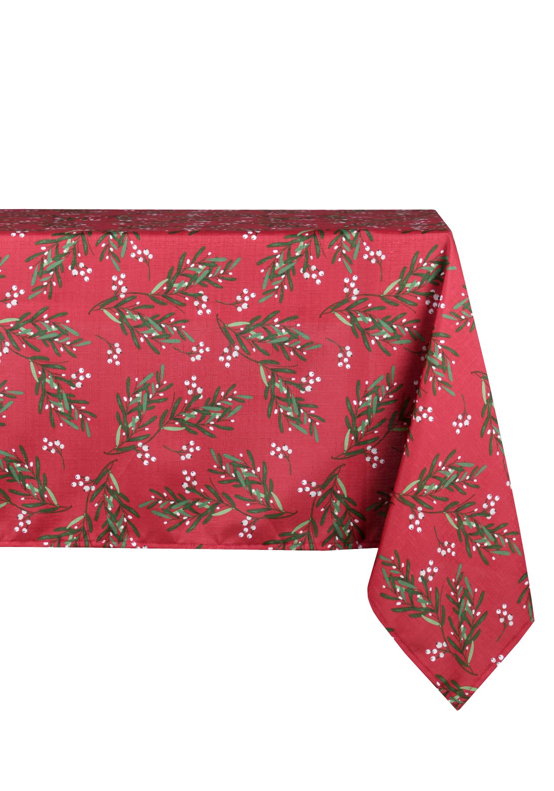 Holly &amp; Berry Tablecloth - Red