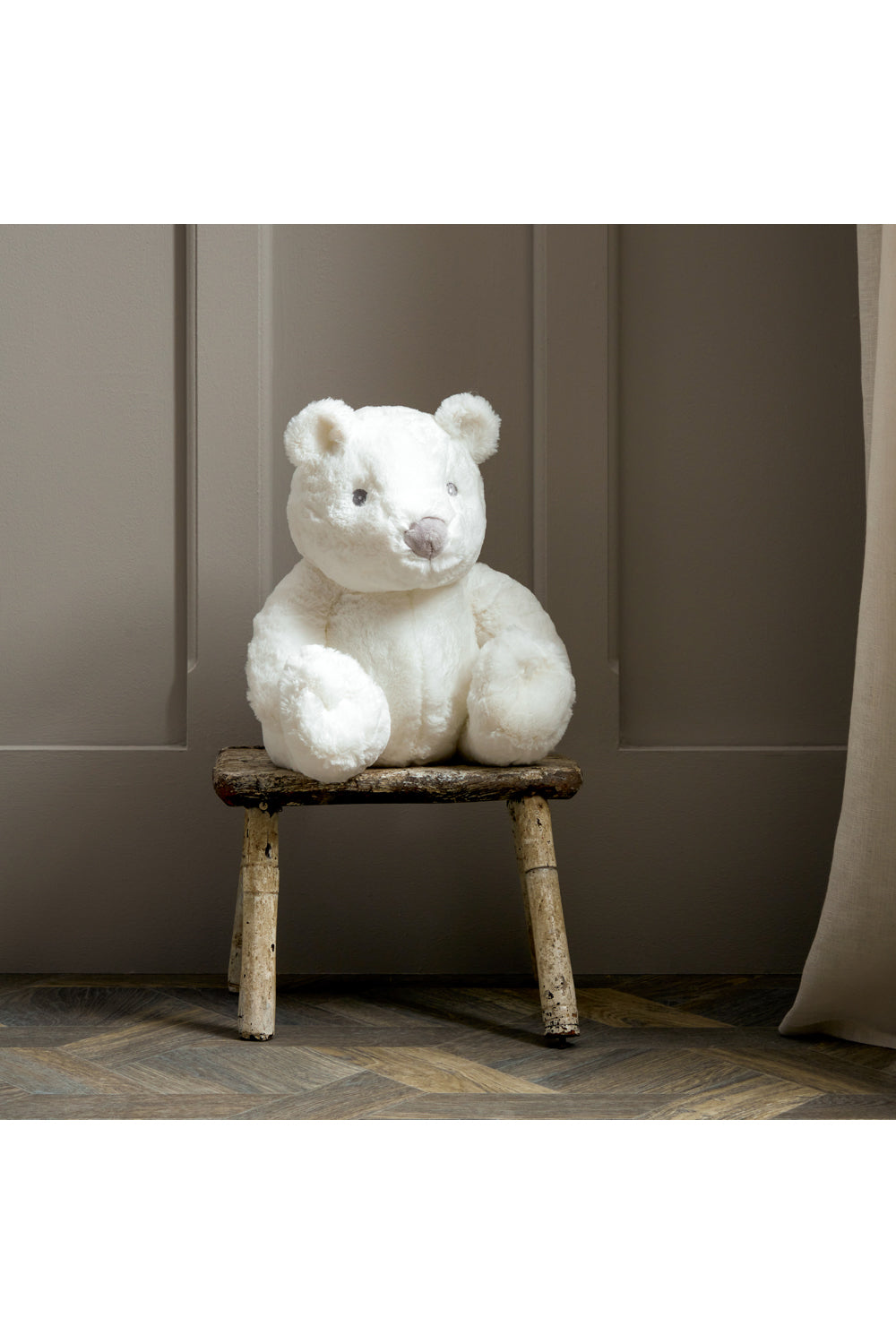 Bambino Bambino White Plush Bear Large 31cm 4 Shaws Department Stores