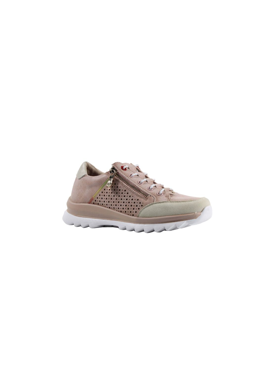 Susst Cleated Sole Trainer - Pink 1 Shaws Department Stores