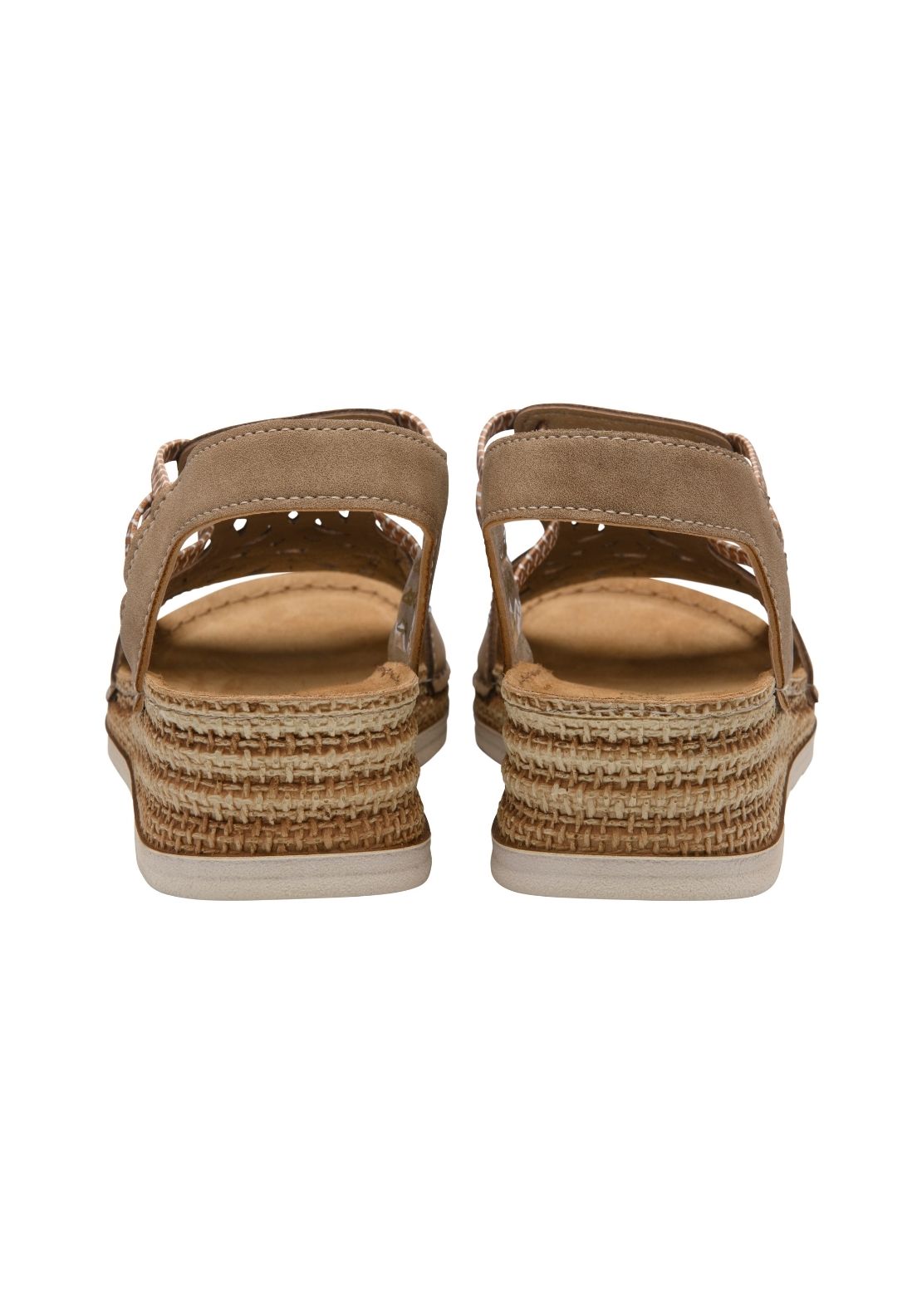 Lotus Pos Cisano Sandal - Taupe 4 Shaws Department Stores