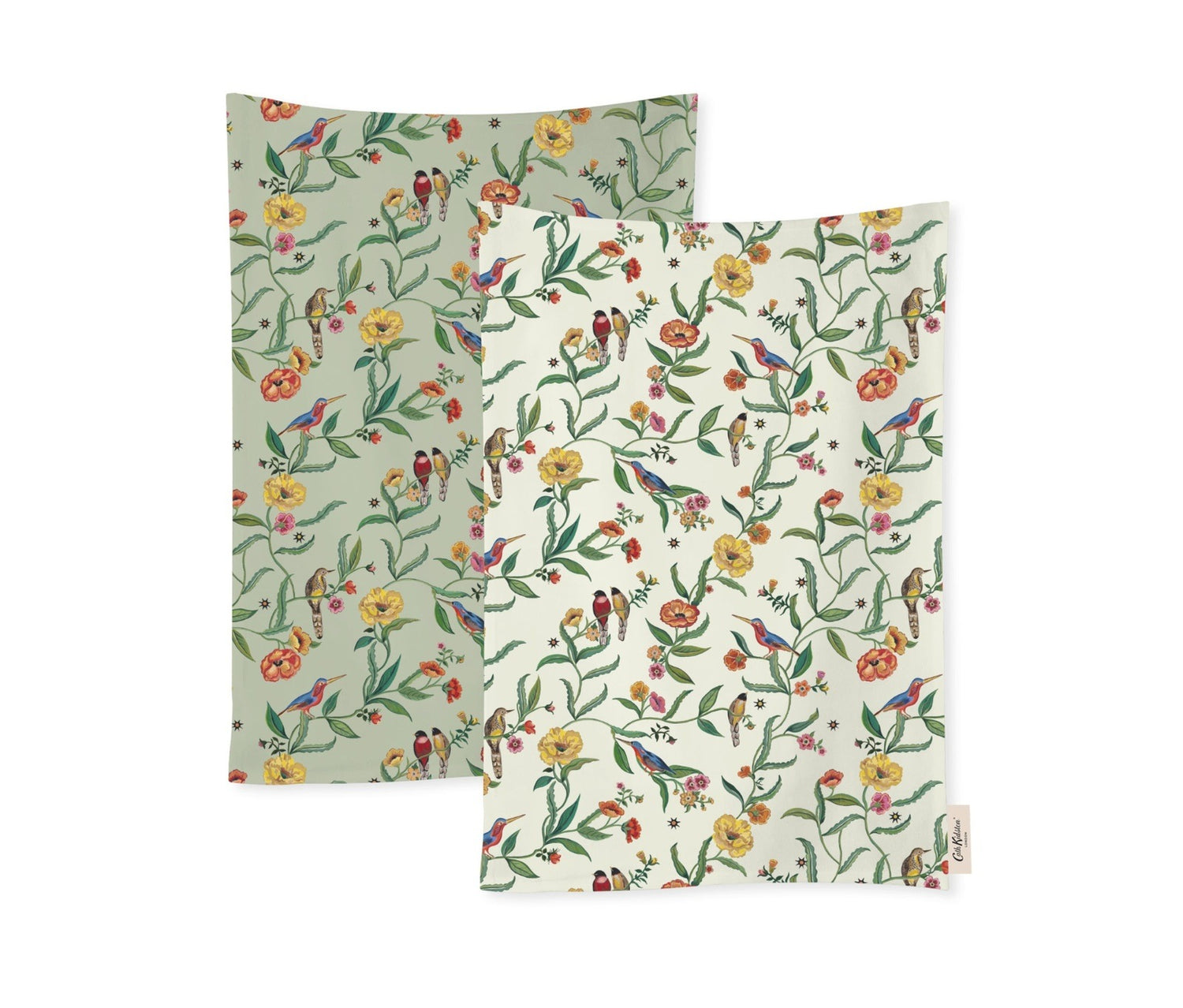 Cath Kidston Summer Birds 2 Pack Tea Towels 1 Shaws Department Stores