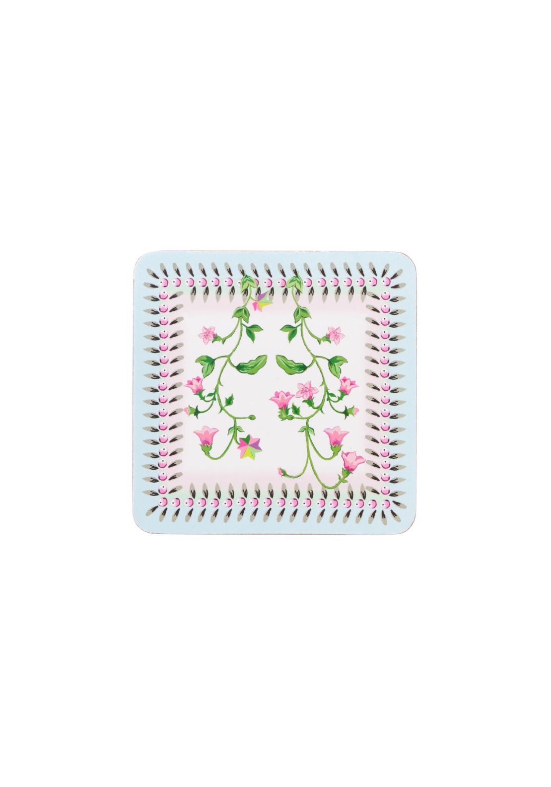 Cath Kidston Twin Flowers 4 Pack Cork Back Coasters 1 Shaws Department Stores