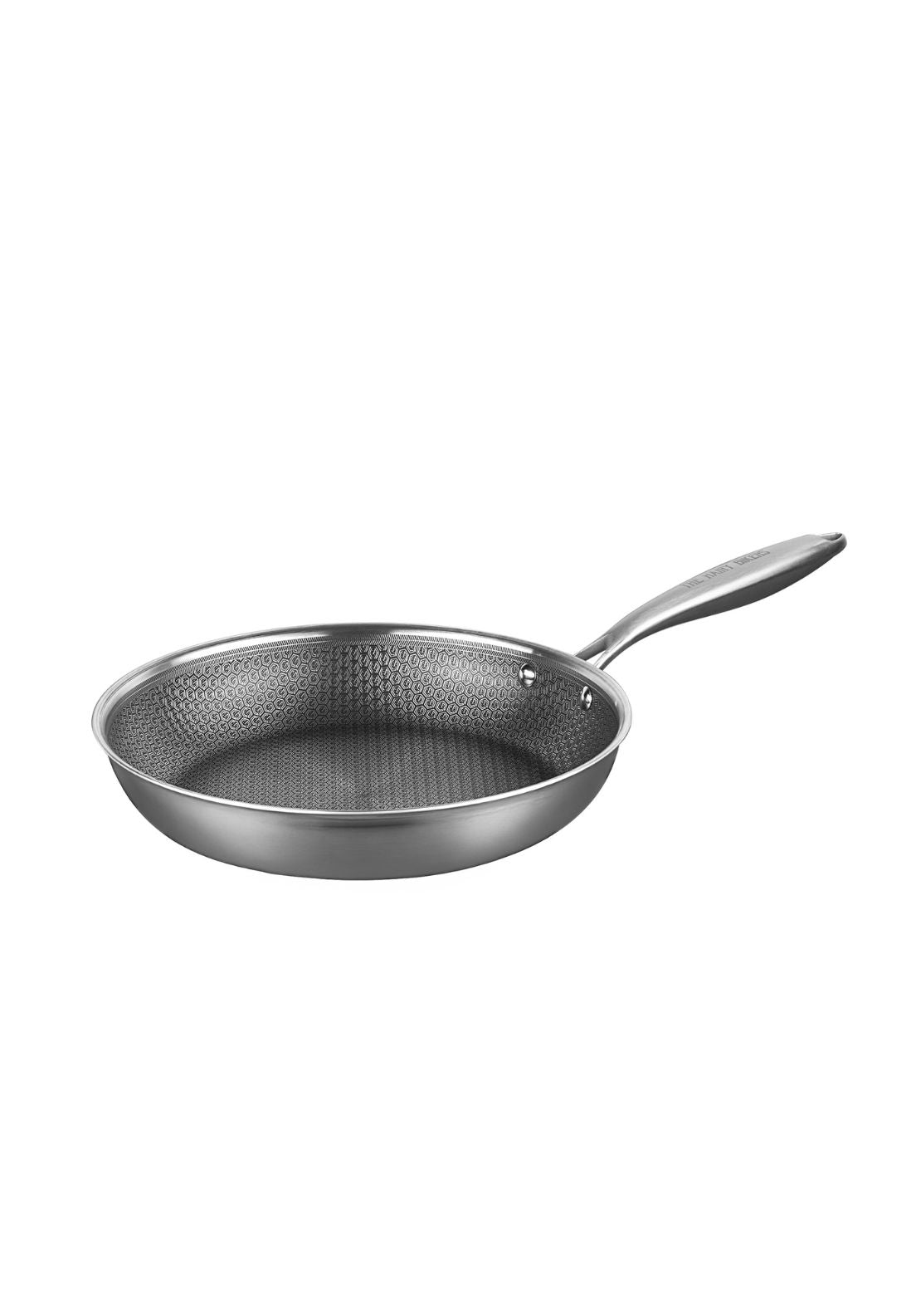 The Hairy Bikers Hairy Bikers Hex Guard 28cm Frying Pan - Stainless Steel 1 Shaws Department Stores