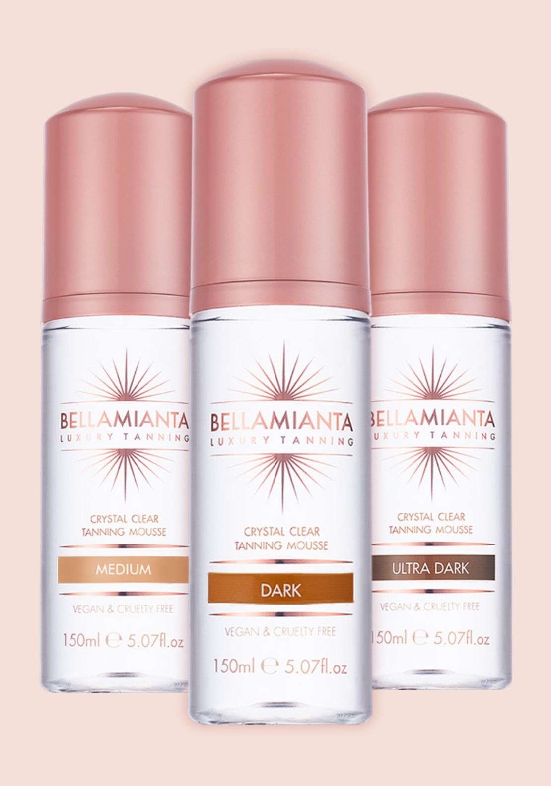 Bellamianta Tanning Mousse Crystal Clear - 150ml 4 Shaws Department Stores