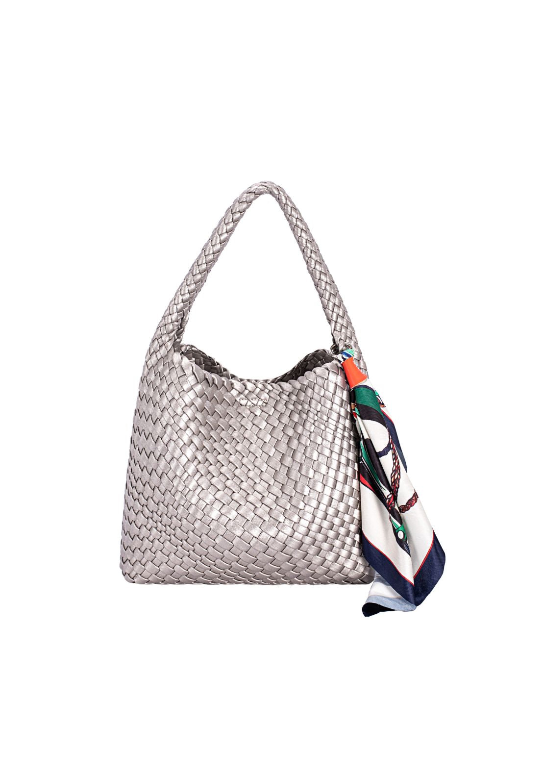 Medium Plaited Bag - Bronze