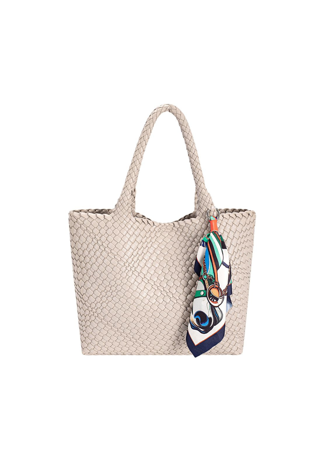 David Jones Plaited Large Shopper - Oxford Tan 1 Shaws Department Stores