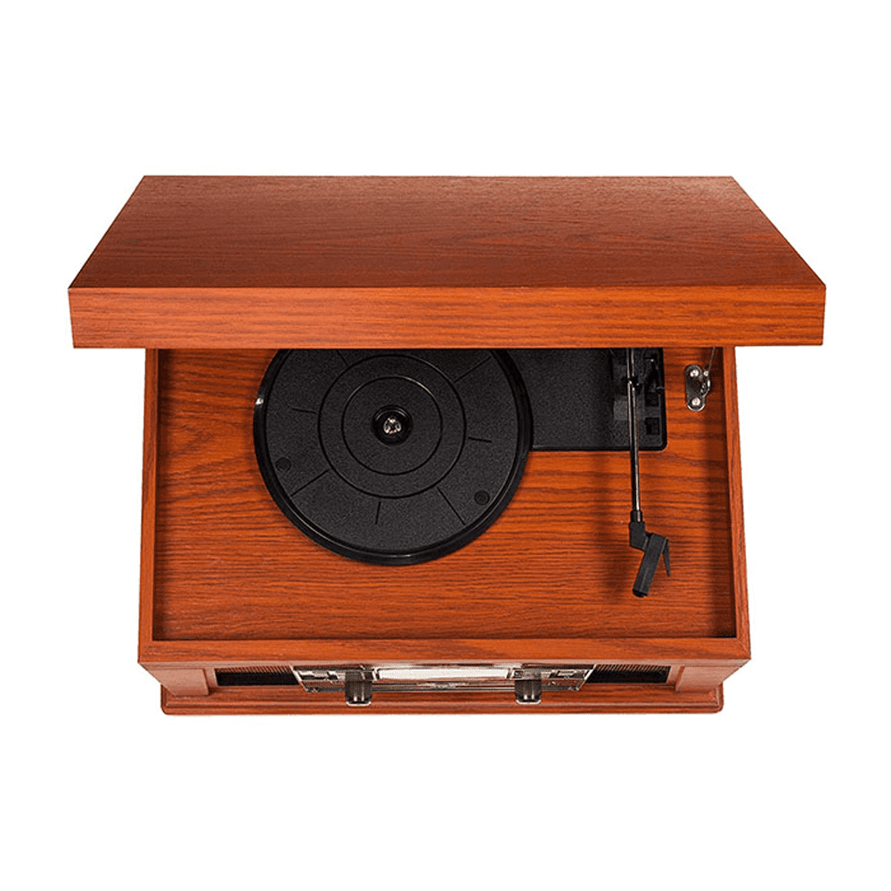 Crosley CR42E-PA4 Lancaster Entertainment Center - Paprika 2 Shaws Department Stores